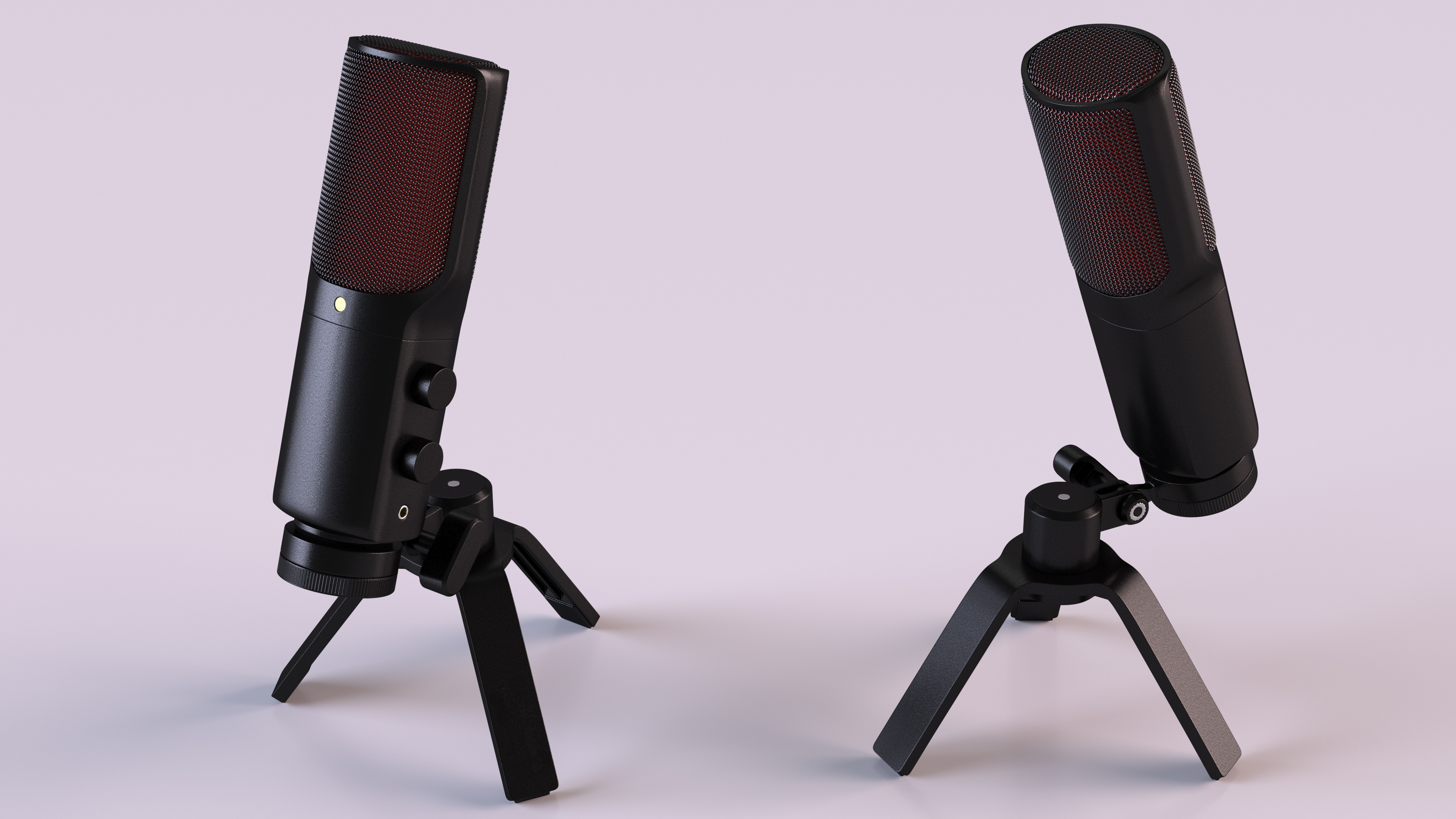 Professional Podcasting Microphone 3D model