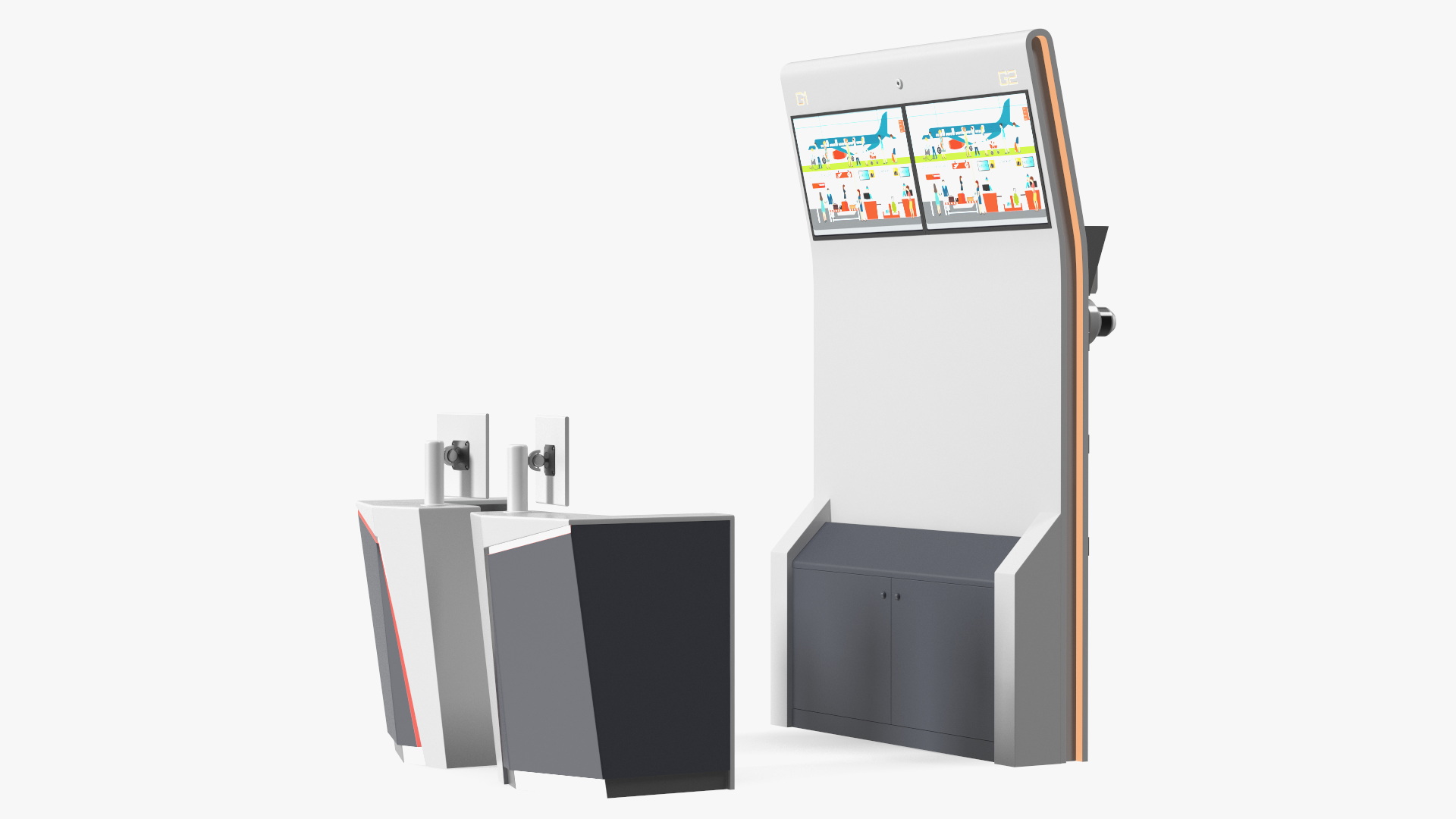 Reception Desk 3D model
