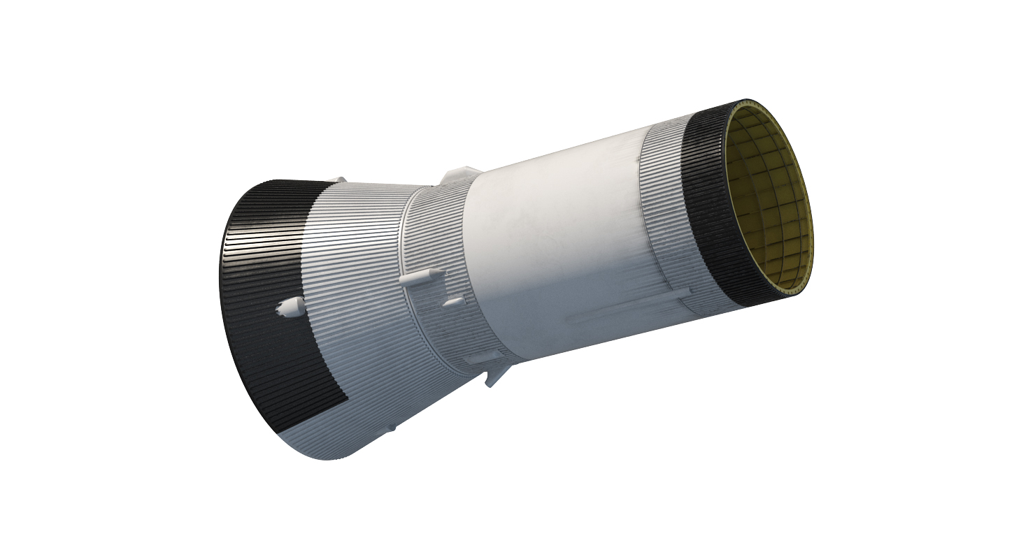 Super Heavy Saturn V Rocket 3D