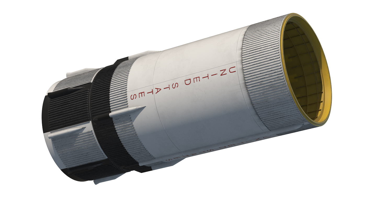 Super Heavy Saturn V Rocket 3D
