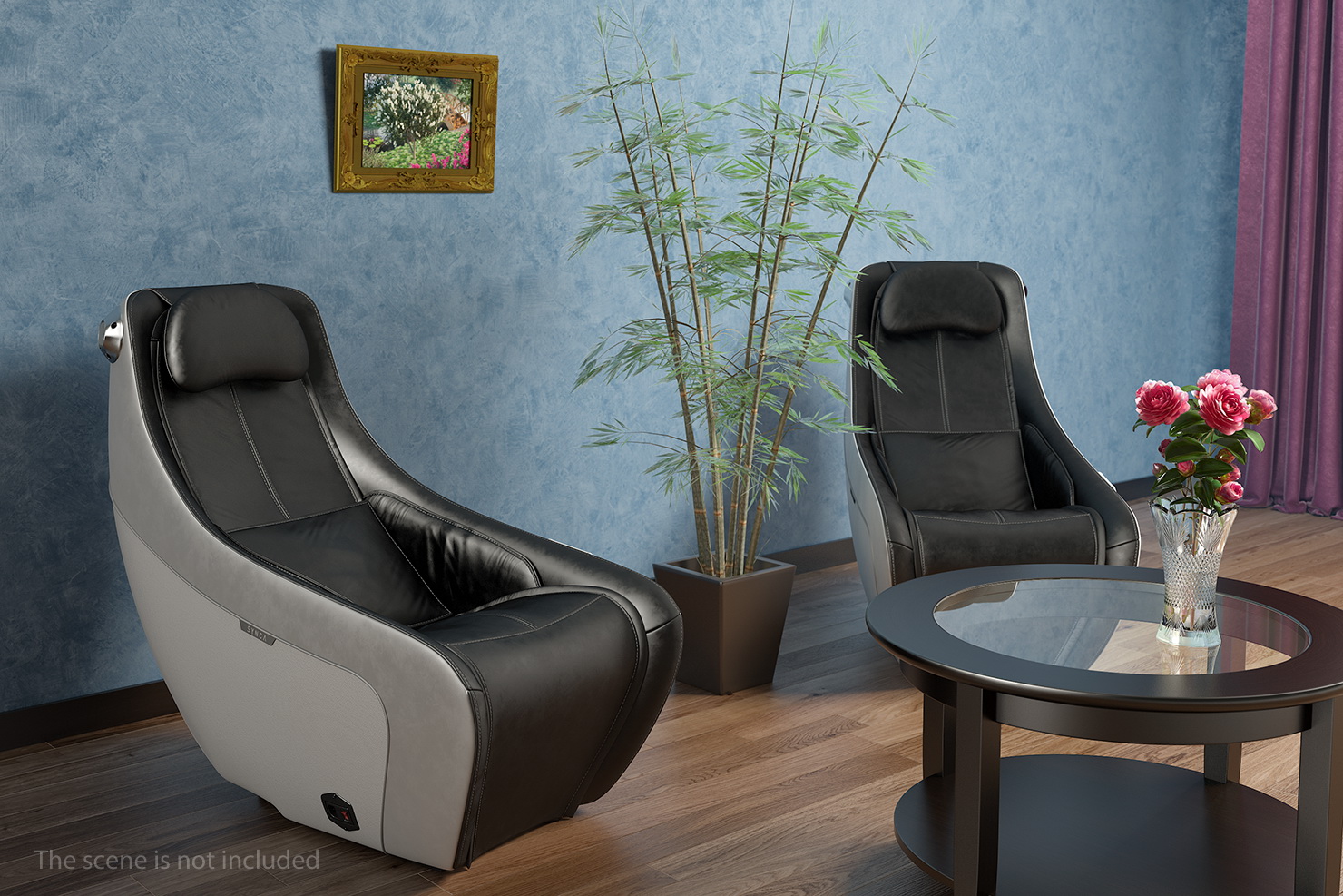 Synca Wellness Massage Chair Black 3D model