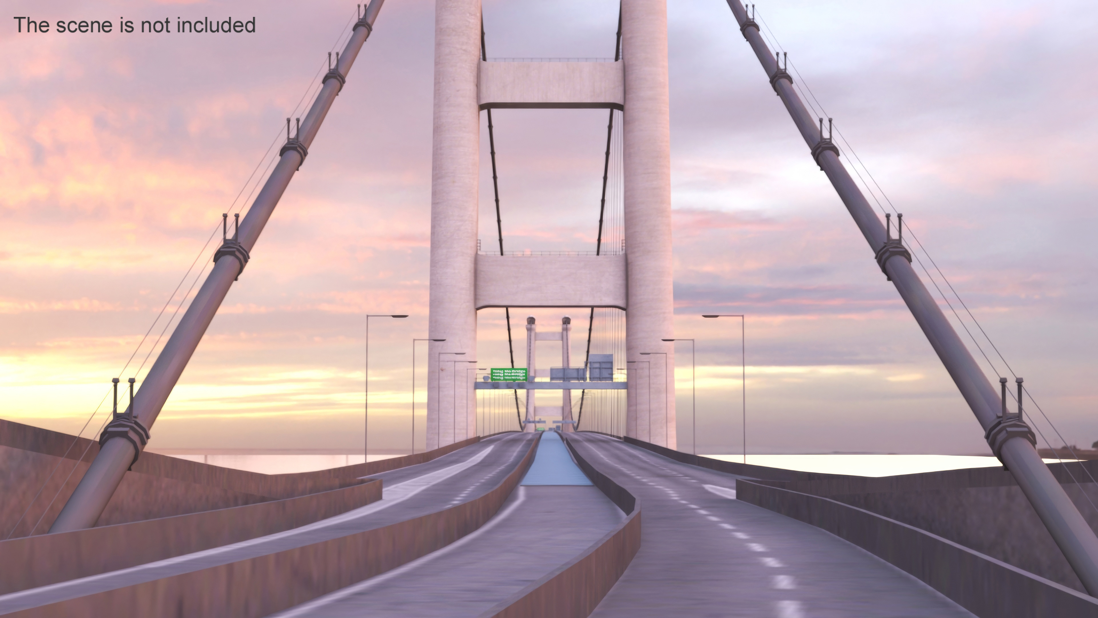3D Suspension Tsing Ma Bridge