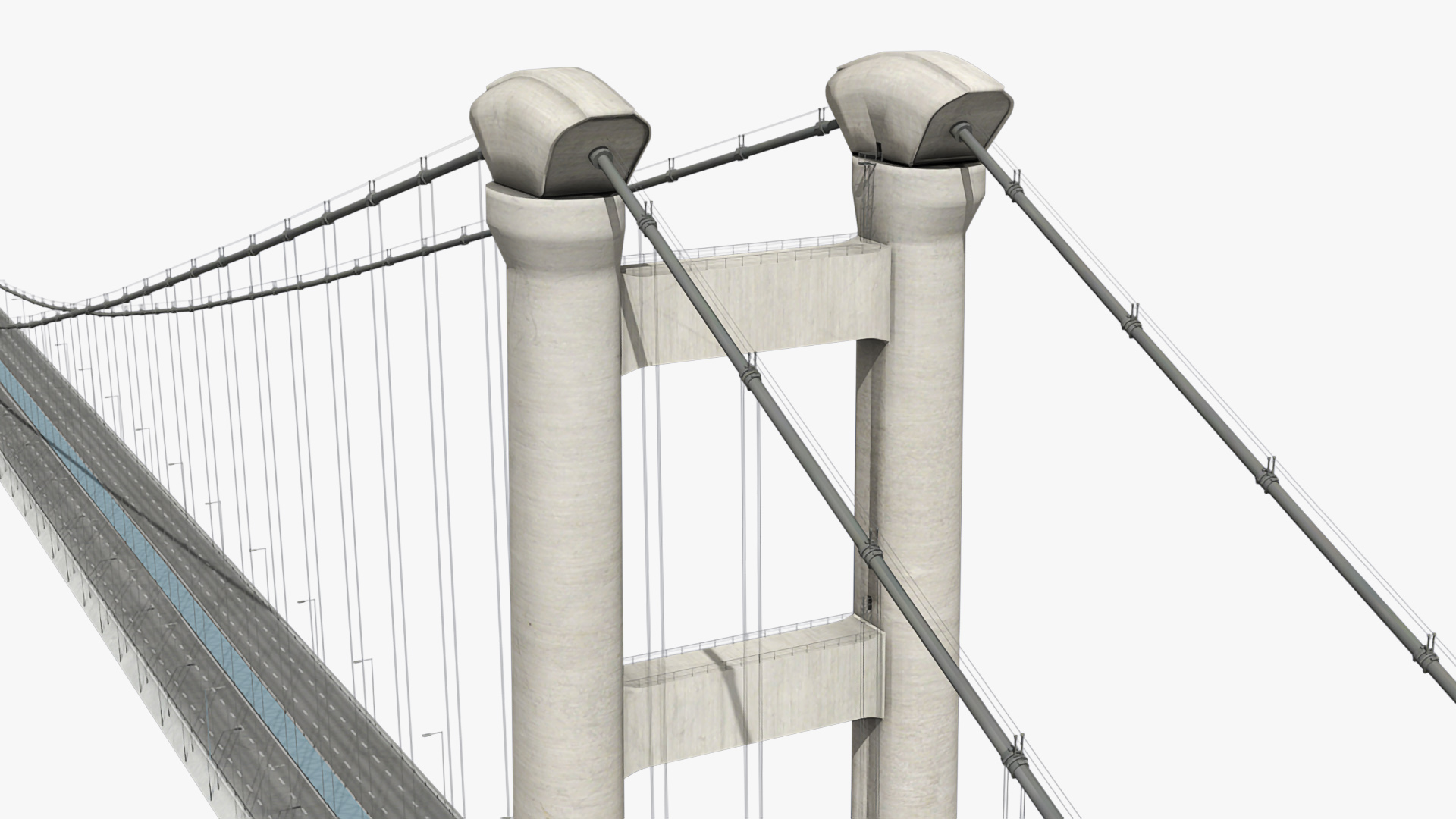 3D Suspension Tsing Ma Bridge