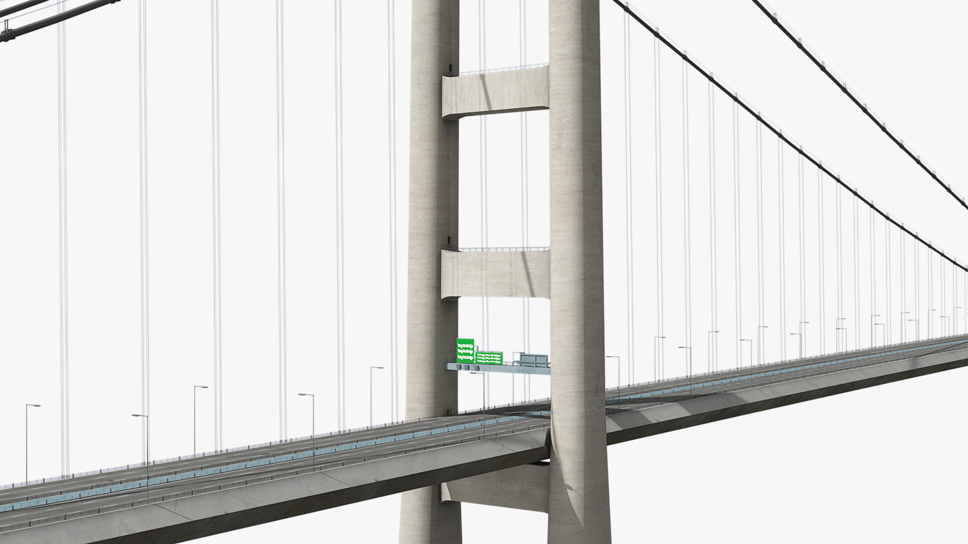3D Suspension Tsing Ma Bridge