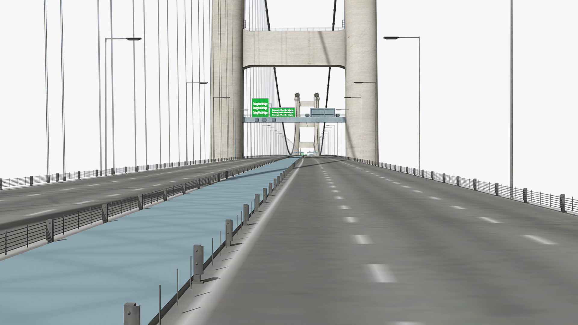 3D Suspension Tsing Ma Bridge