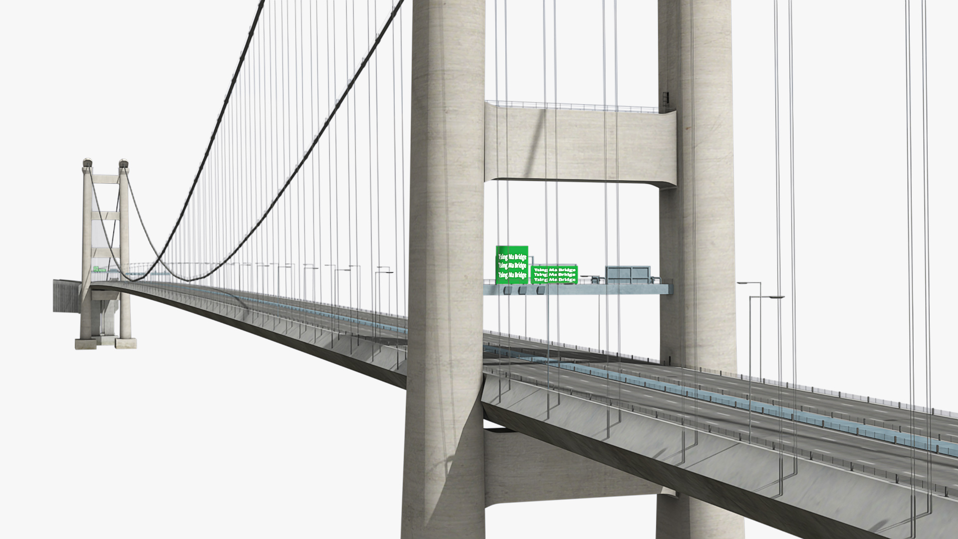 3D Suspension Tsing Ma Bridge
