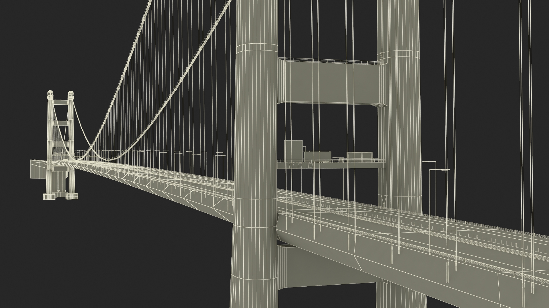 3D Suspension Tsing Ma Bridge