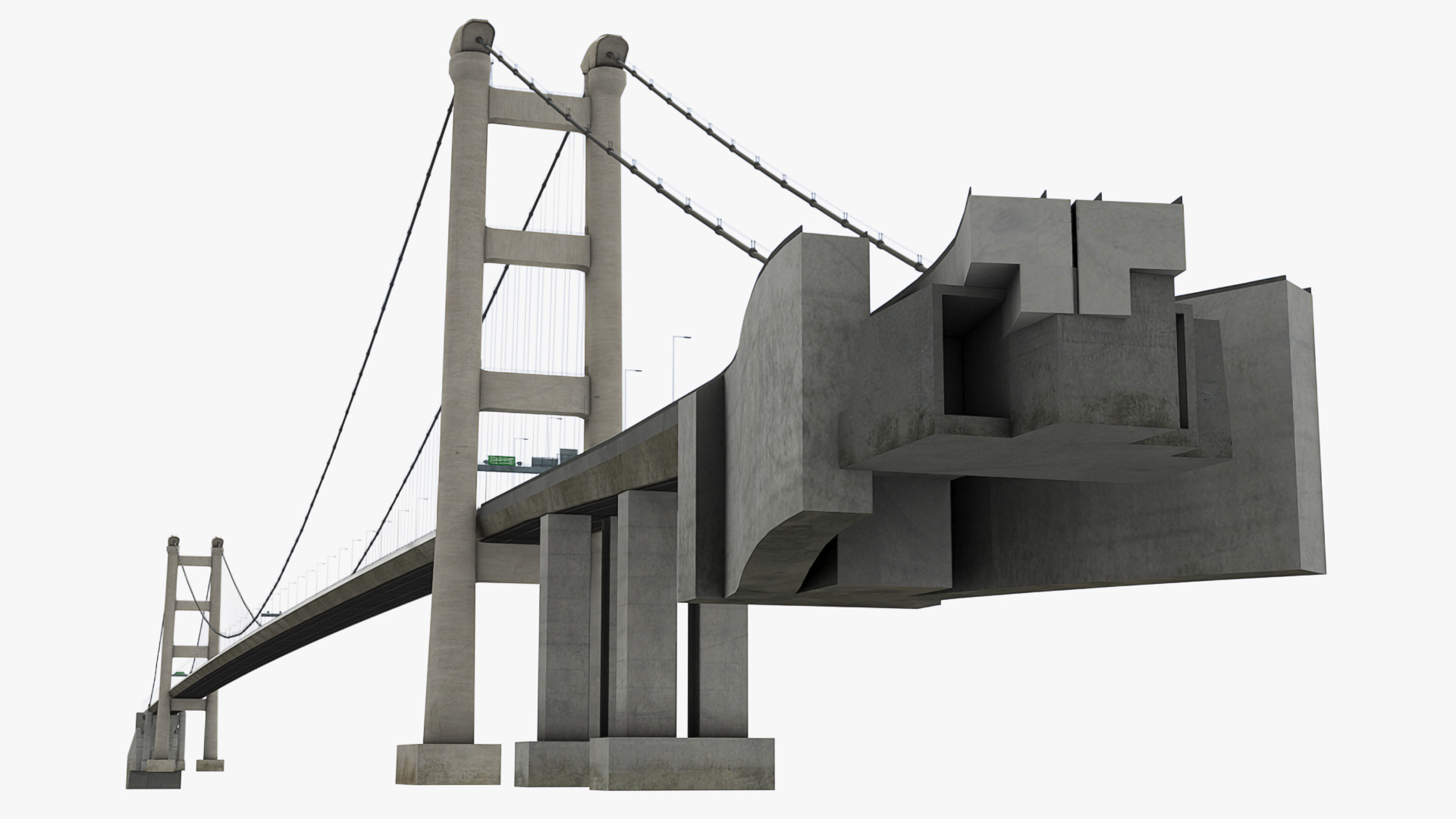 3D Suspension Tsing Ma Bridge