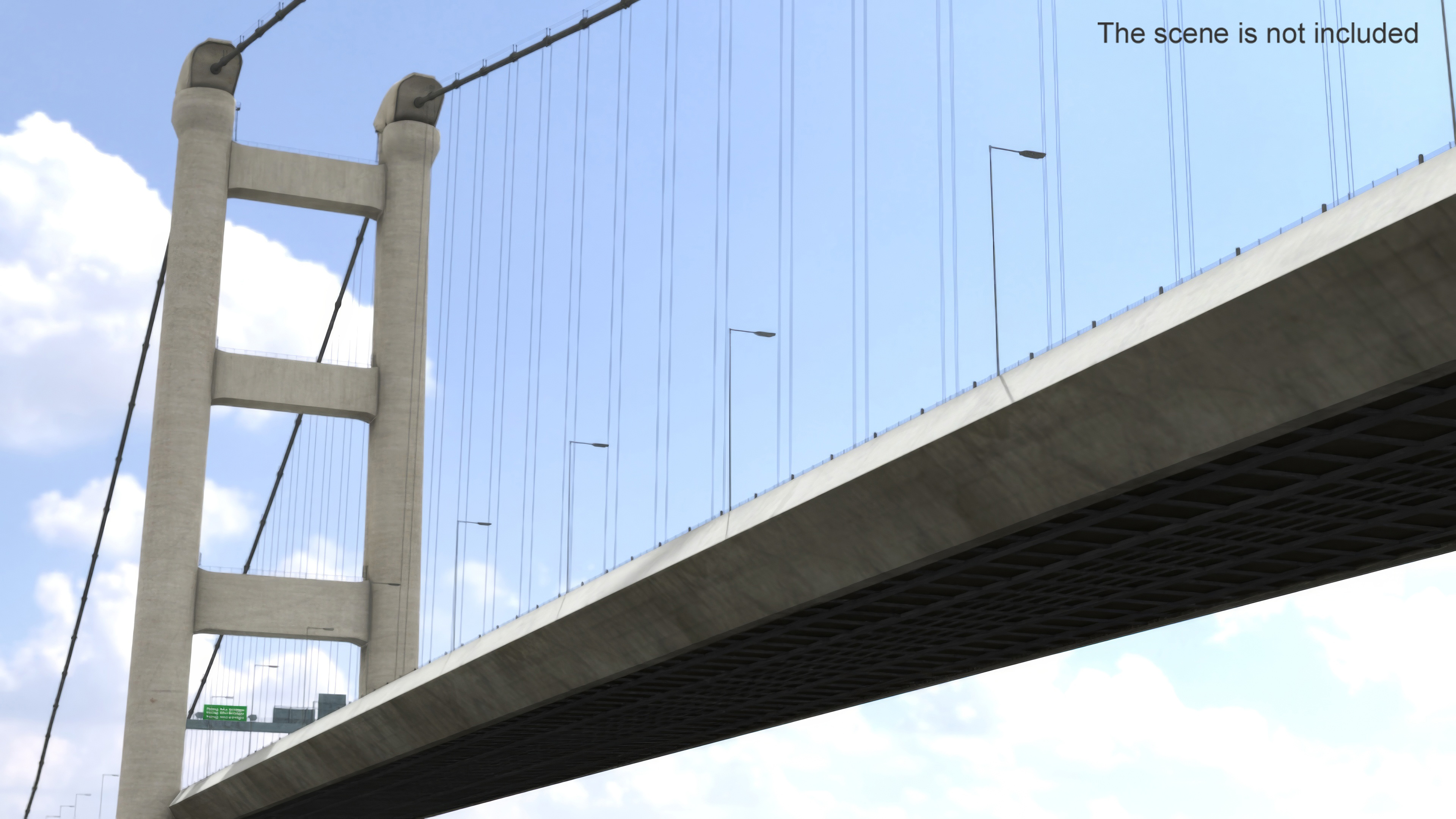 3D Suspension Tsing Ma Bridge