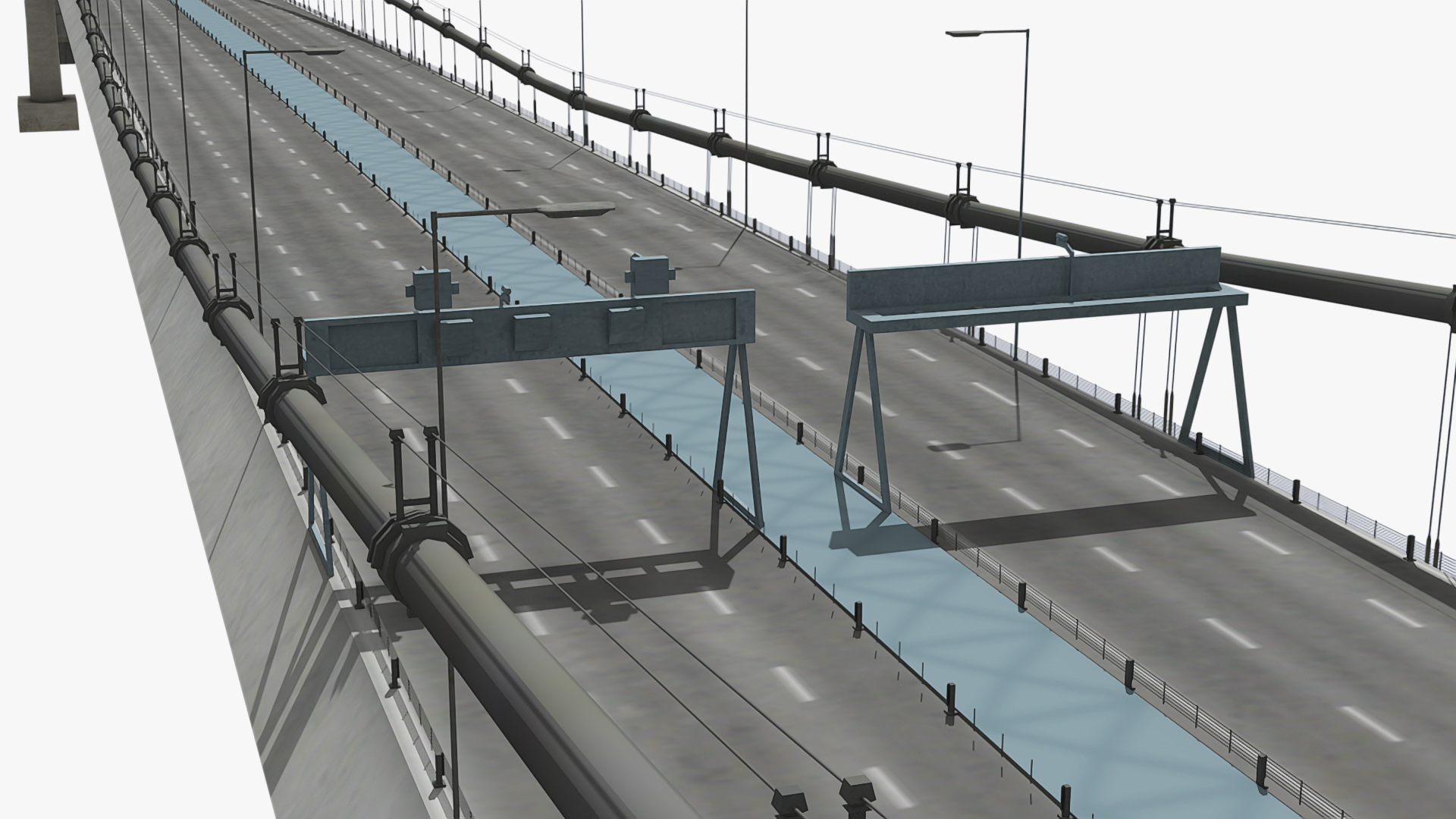 3D Suspension Tsing Ma Bridge