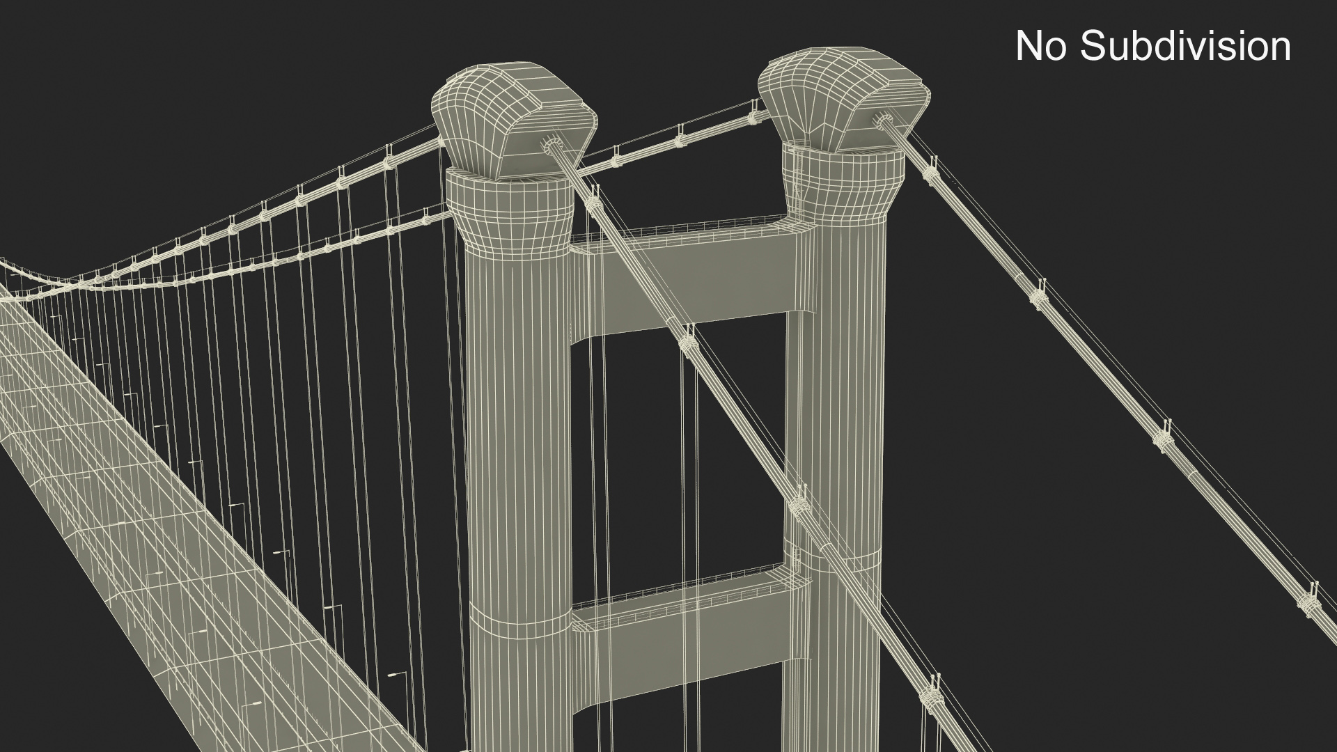 3D Suspension Tsing Ma Bridge