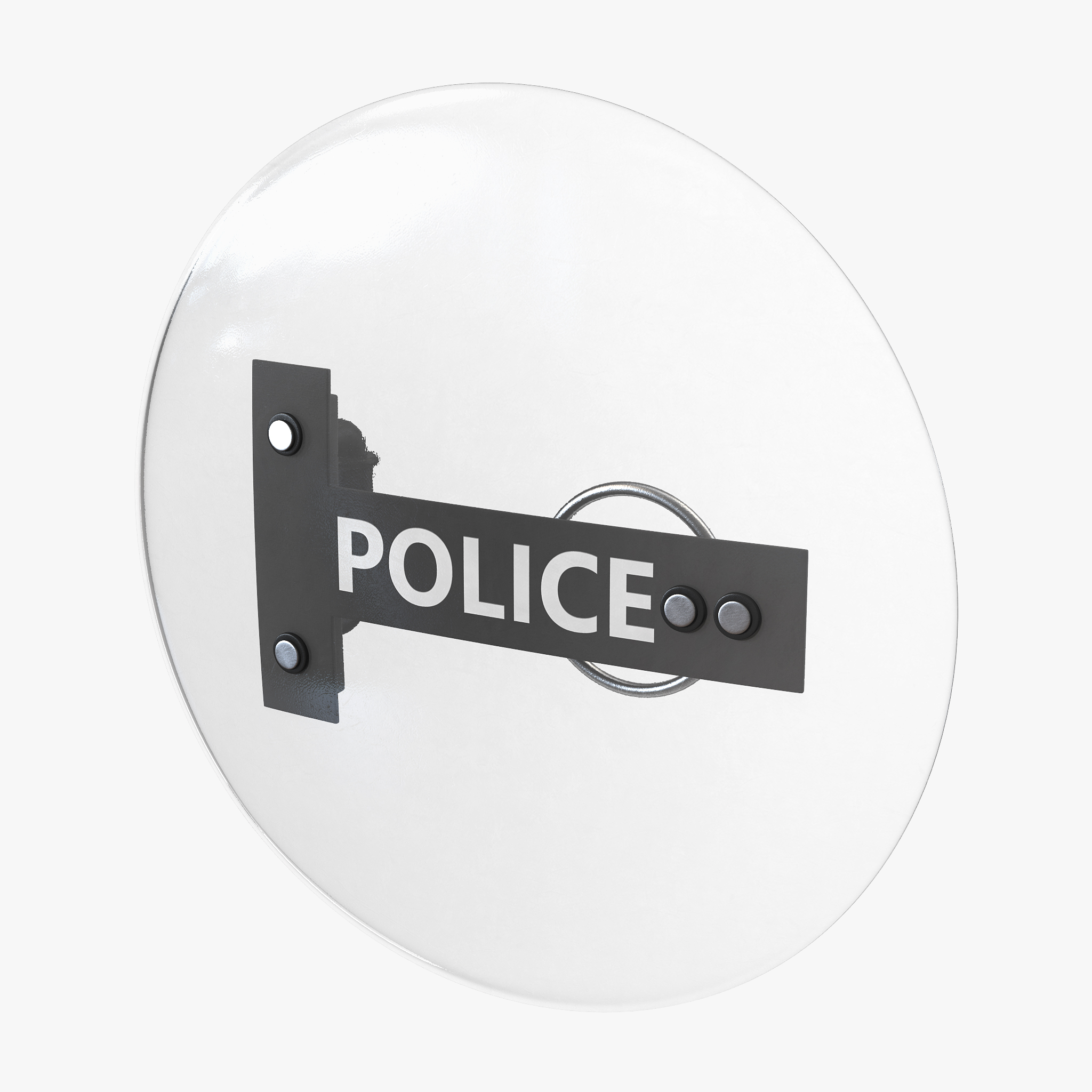 Police Round Anti Riot Shield