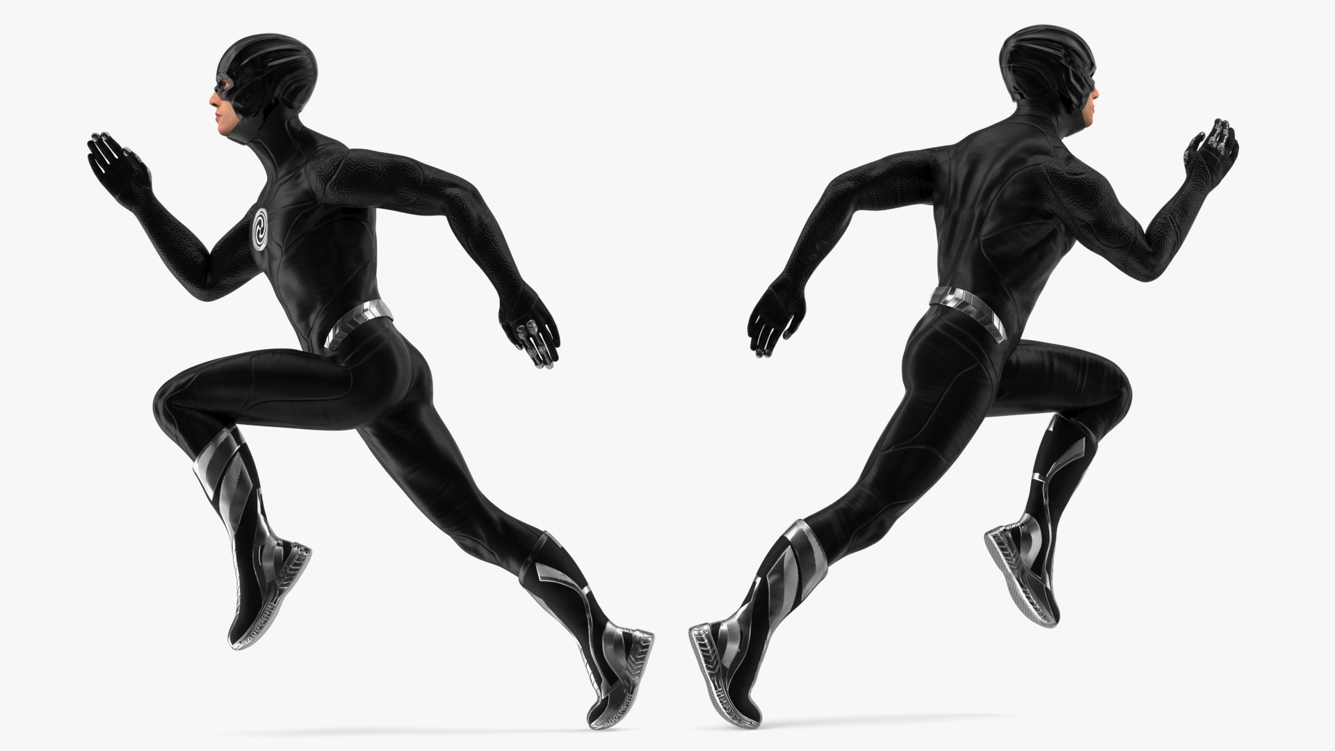 3D model Unknown Superhero Running Pose