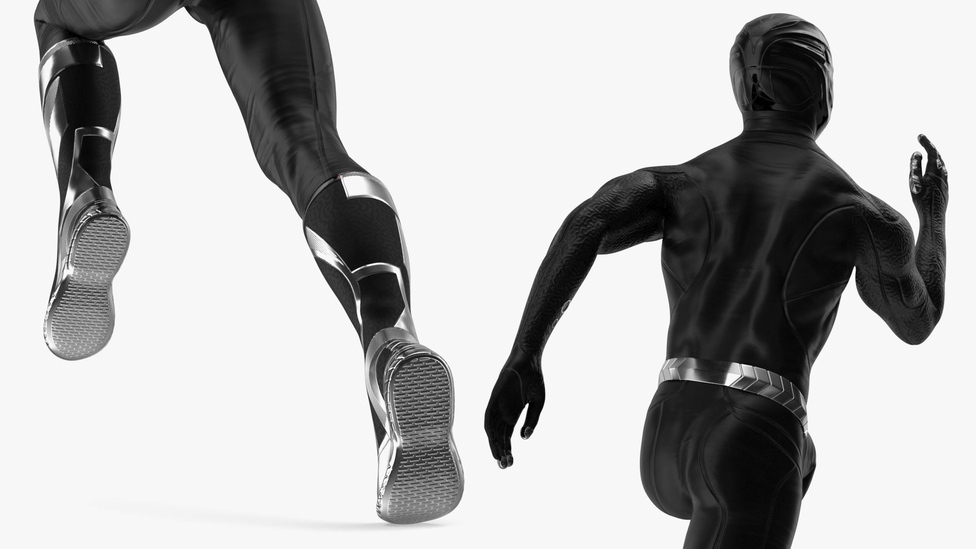 3D model Unknown Superhero Running Pose