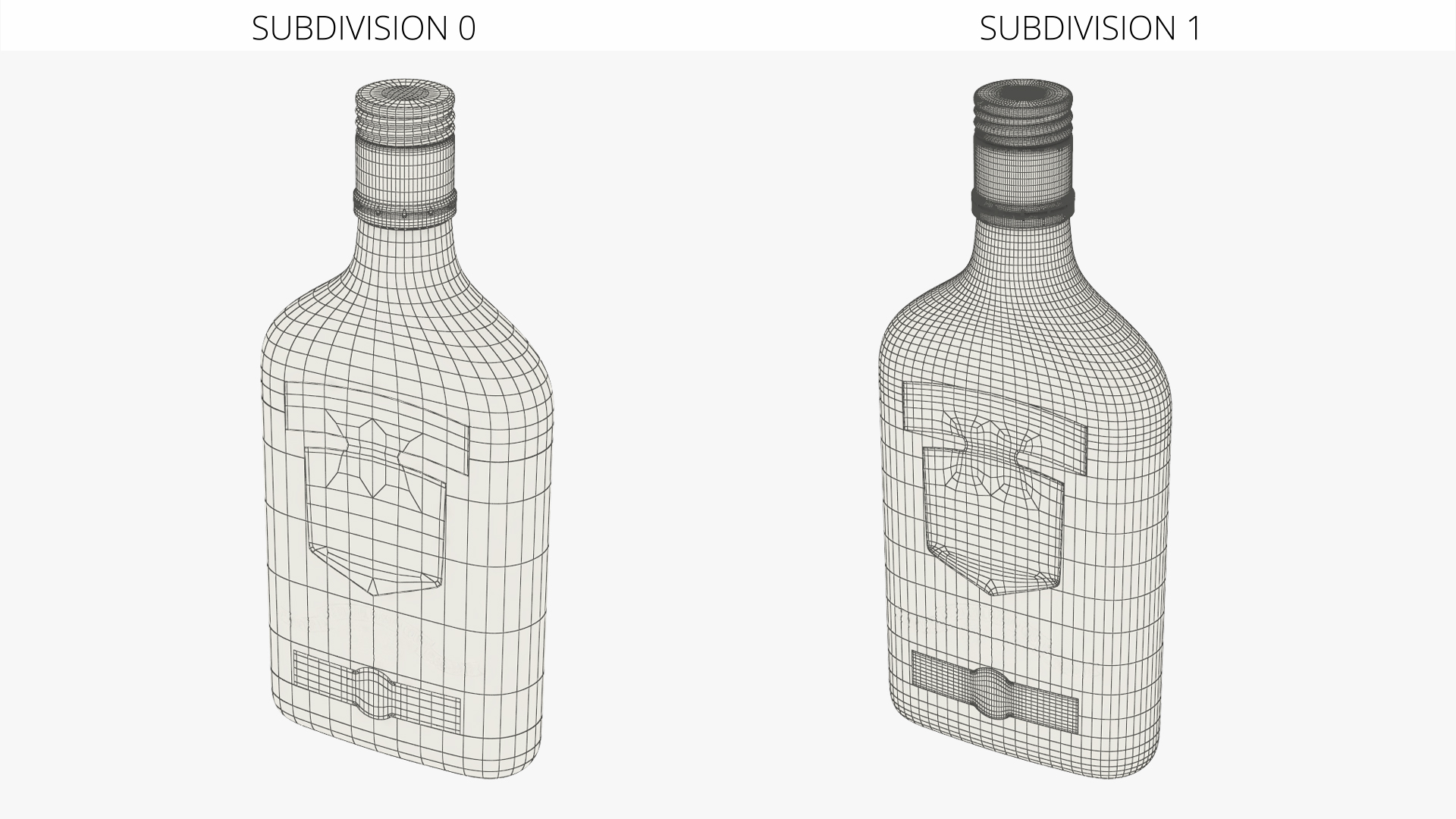 Smirnoff No21 Vodka Bottle Flat 350ml - view 7