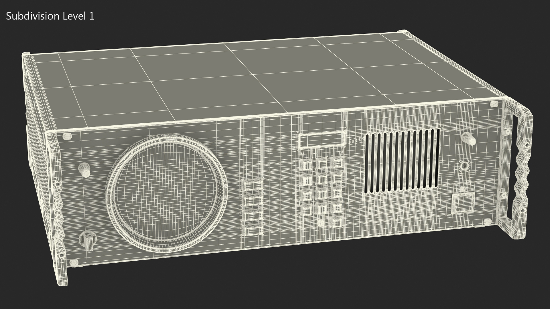 Rhotheta RT 1000 VHF RDF System ATC VTS 3D model