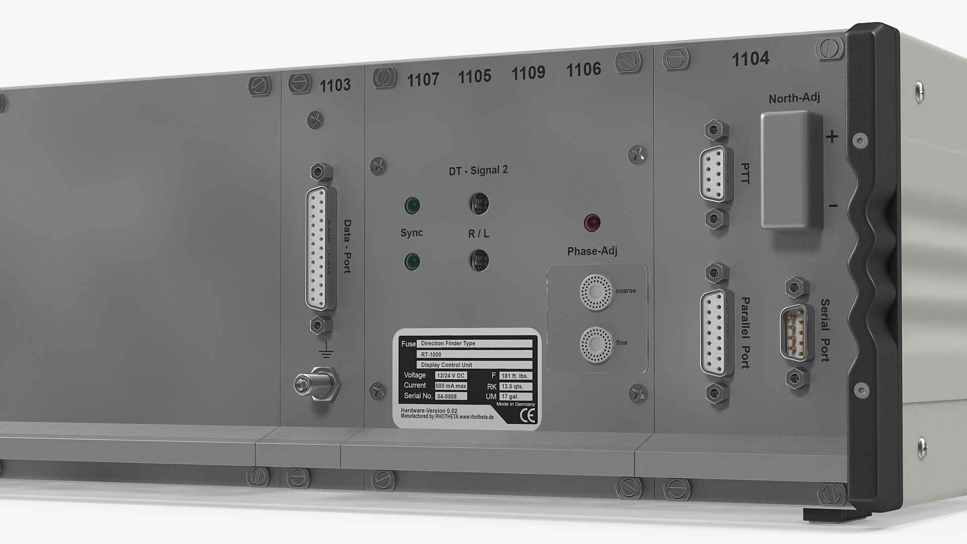 Rhotheta RT 1000 VHF RDF System ATC VTS 3D model