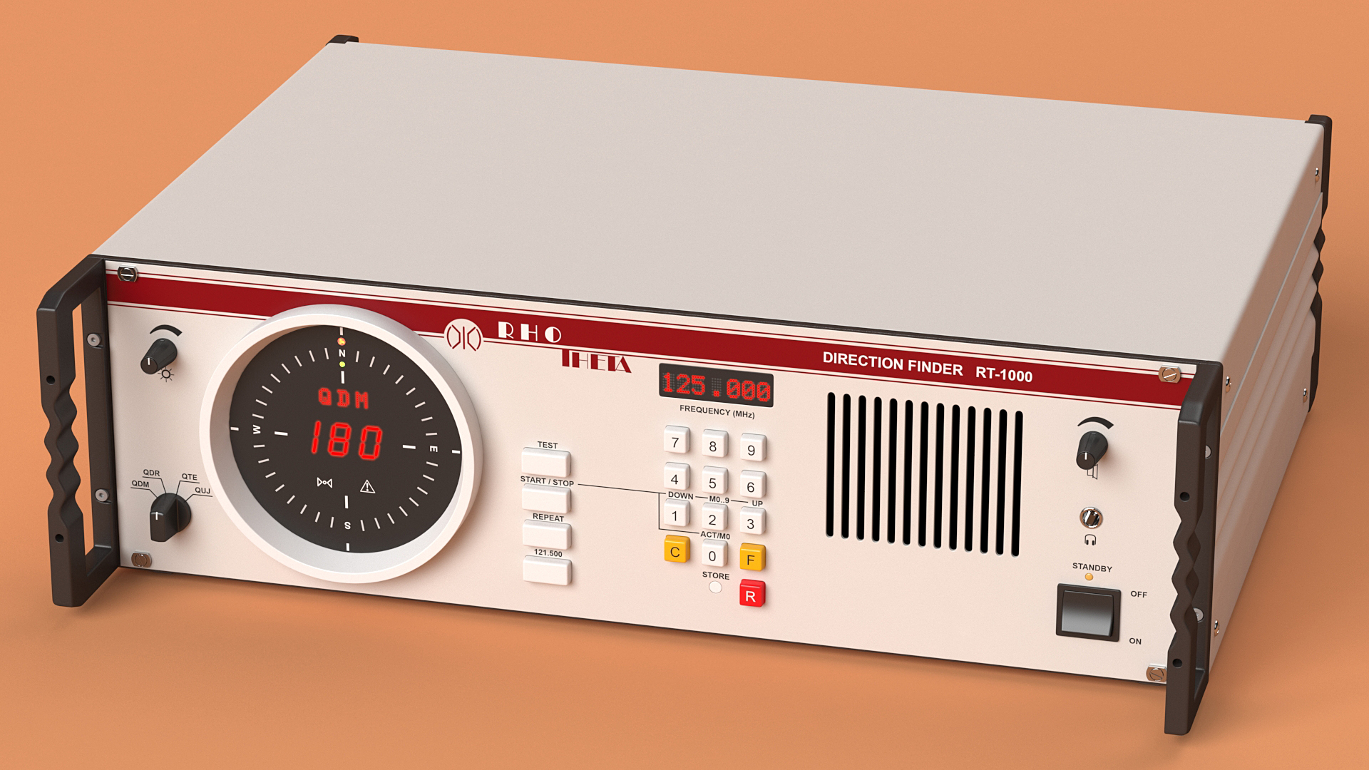 Rhotheta RT 1000 VHF RDF System ATC VTS 3D model