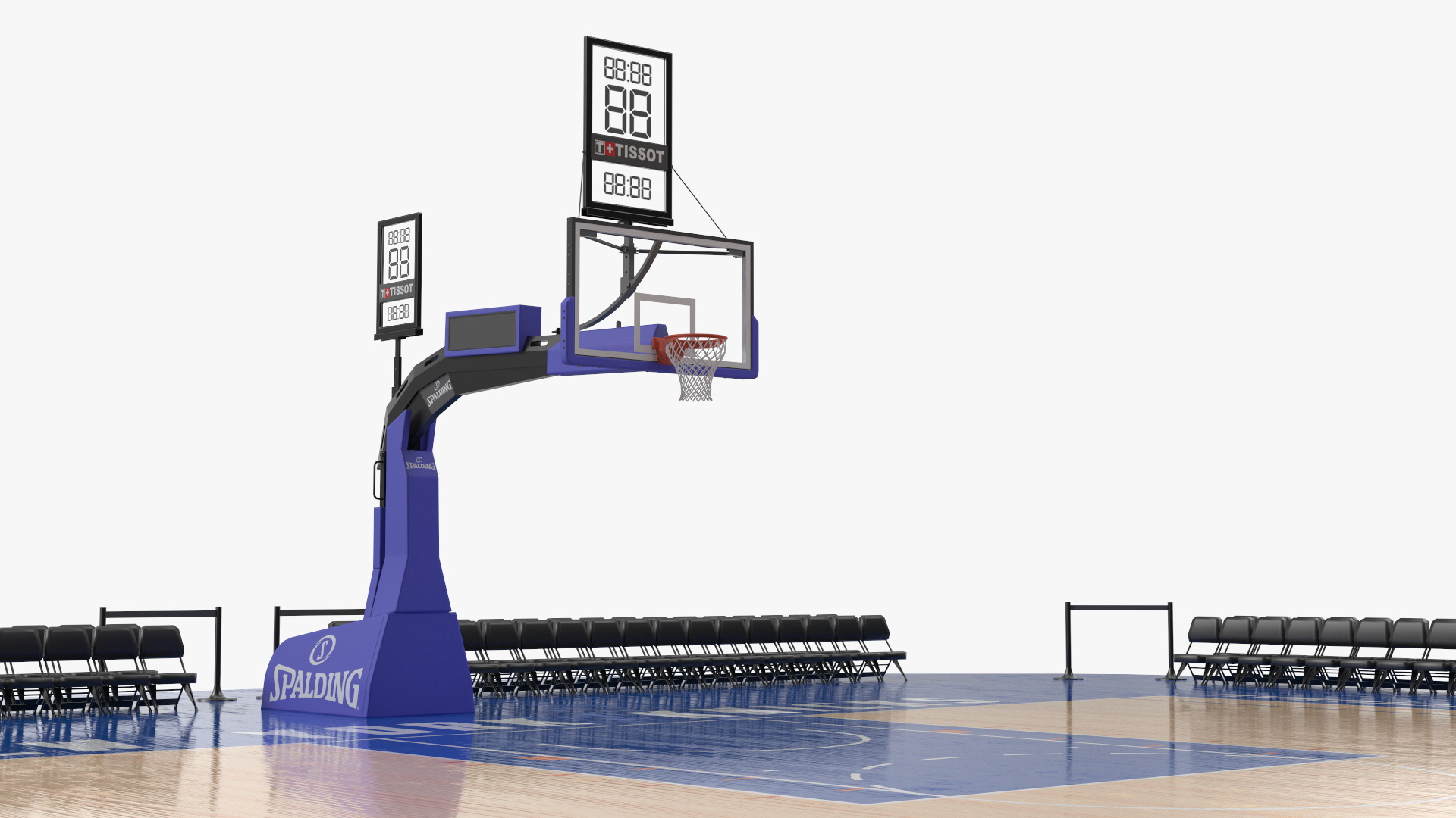 Basketball Court New York Knicks 3D