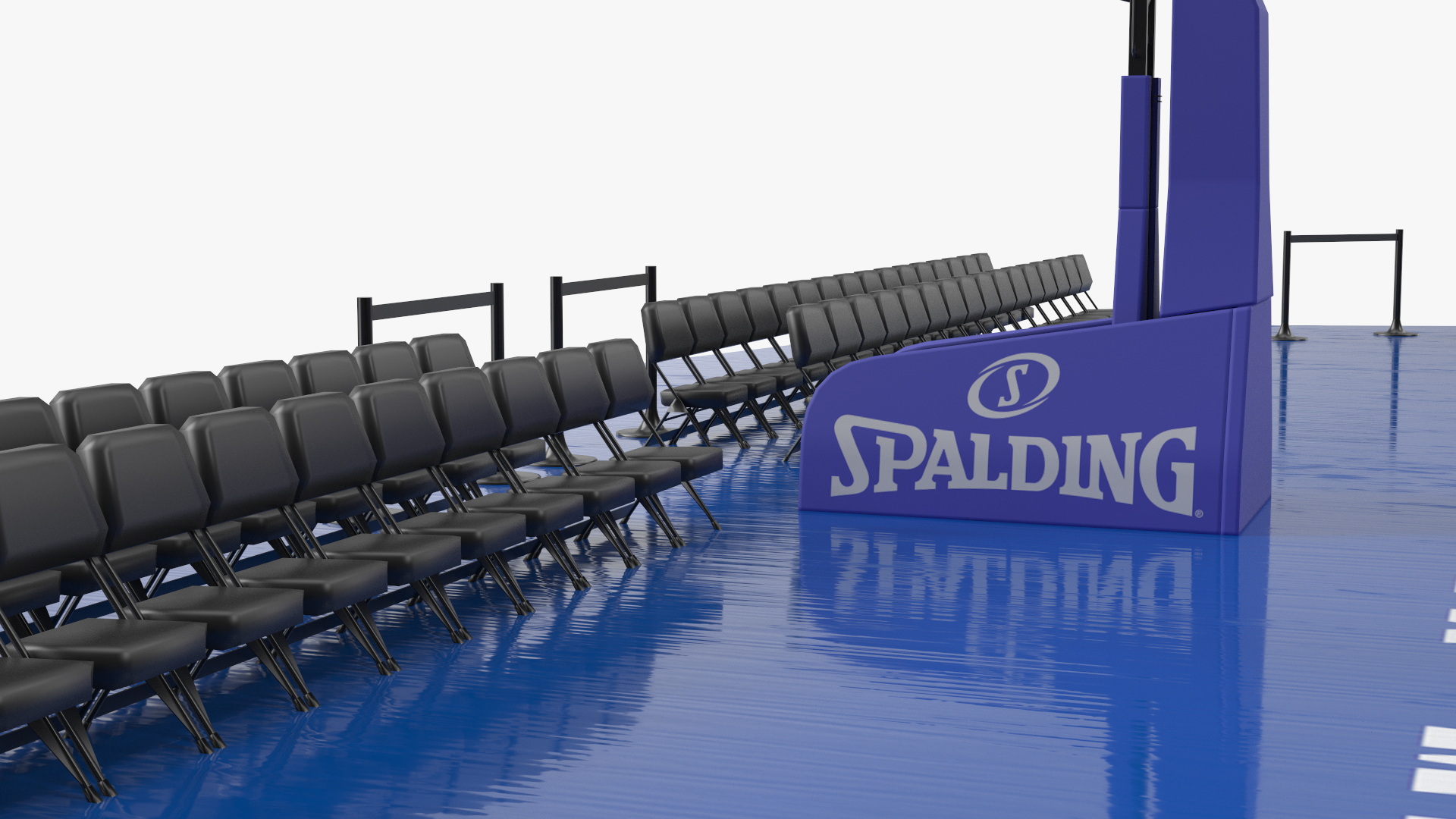 Basketball Court New York Knicks 3D