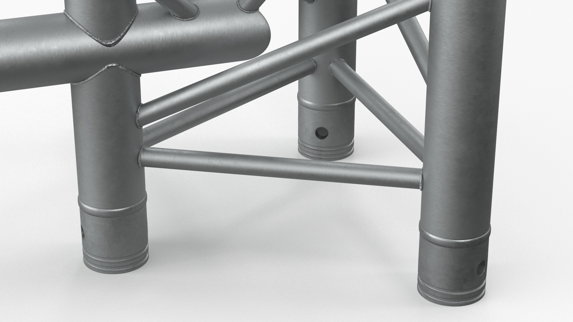 3D model Large Truss Modular Triangular