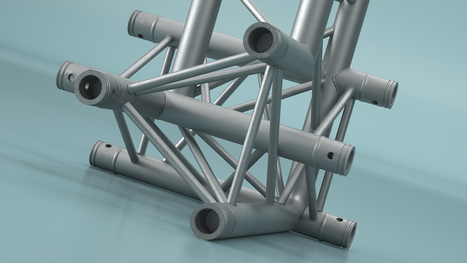 3D model Large Truss Modular Triangular