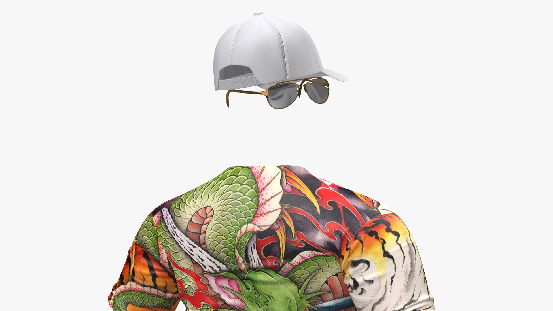 3D Summer Outfits Set model
