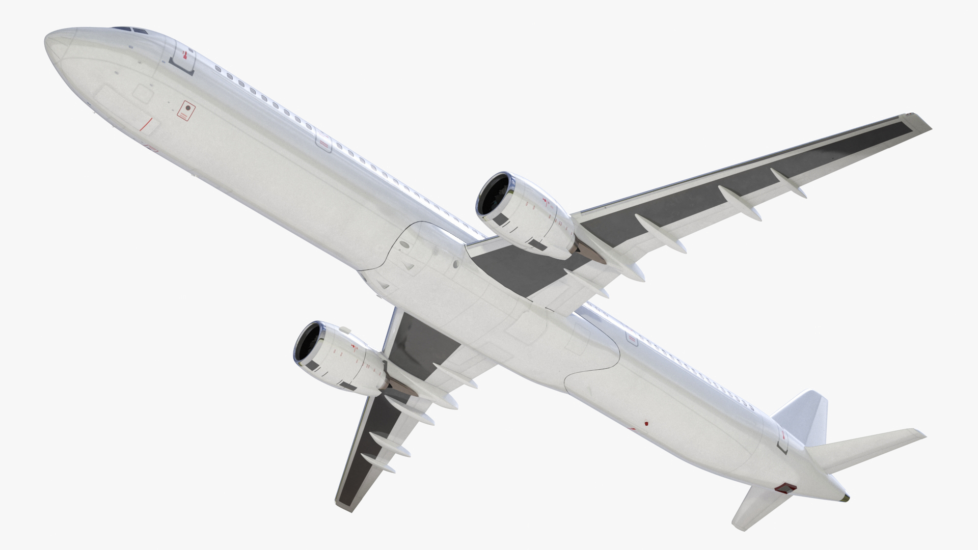 3D model Passenger Jetliner Flight