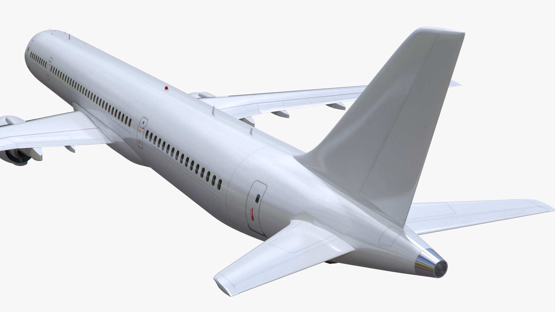 3D model Passenger Jetliner Flight