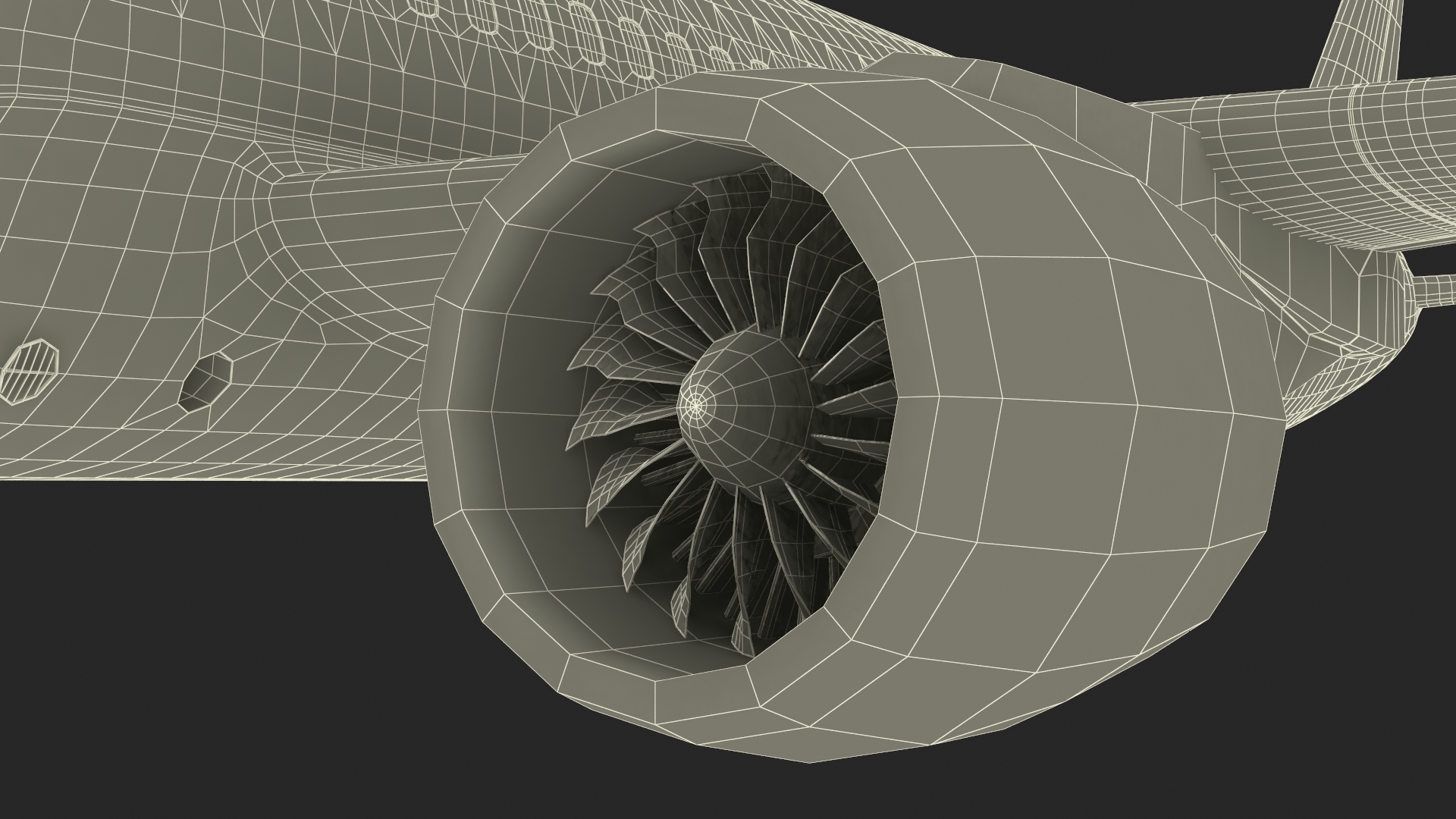 3D model Passenger Jetliner Flight