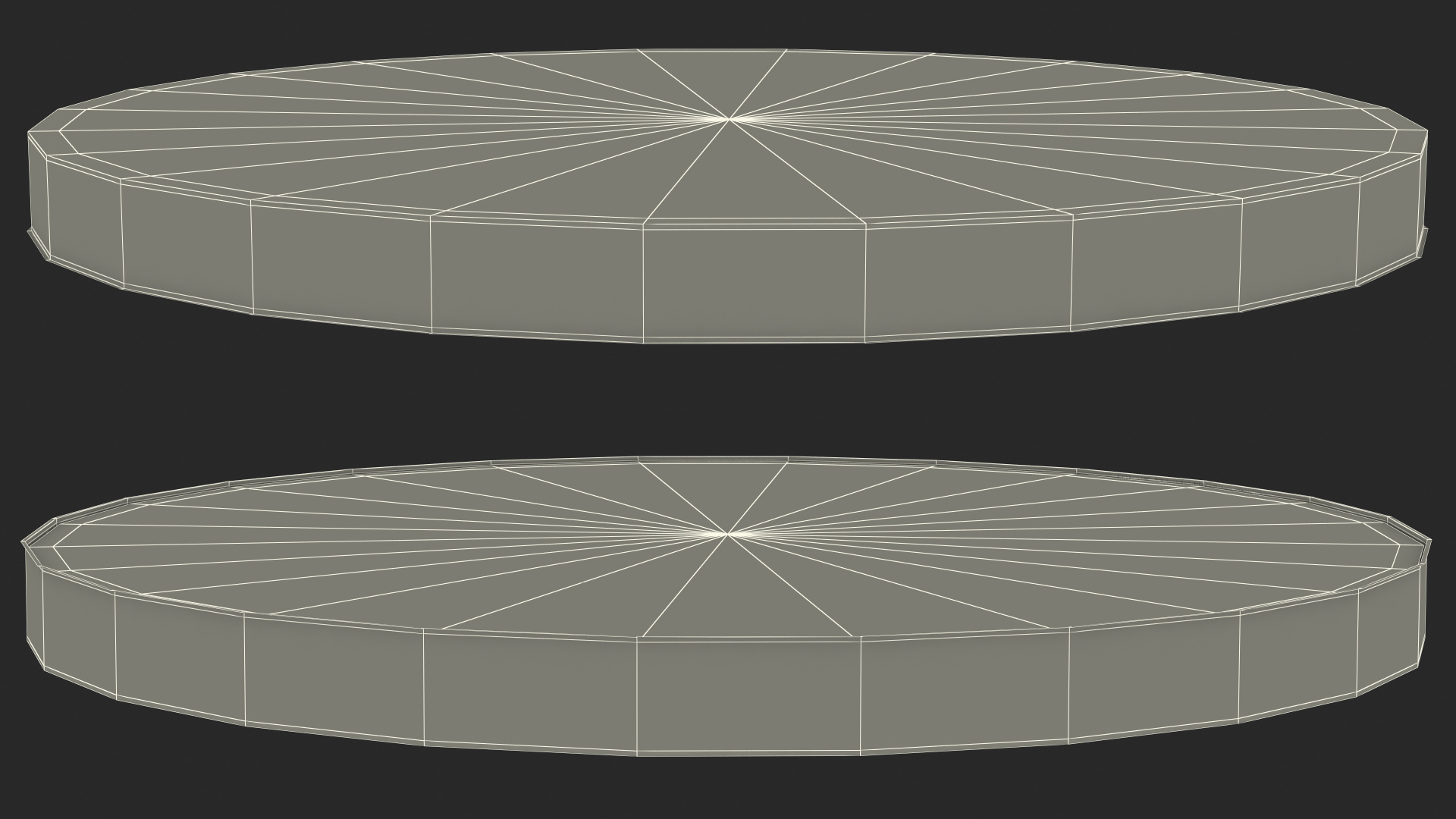 3D Vintage Clock Face model