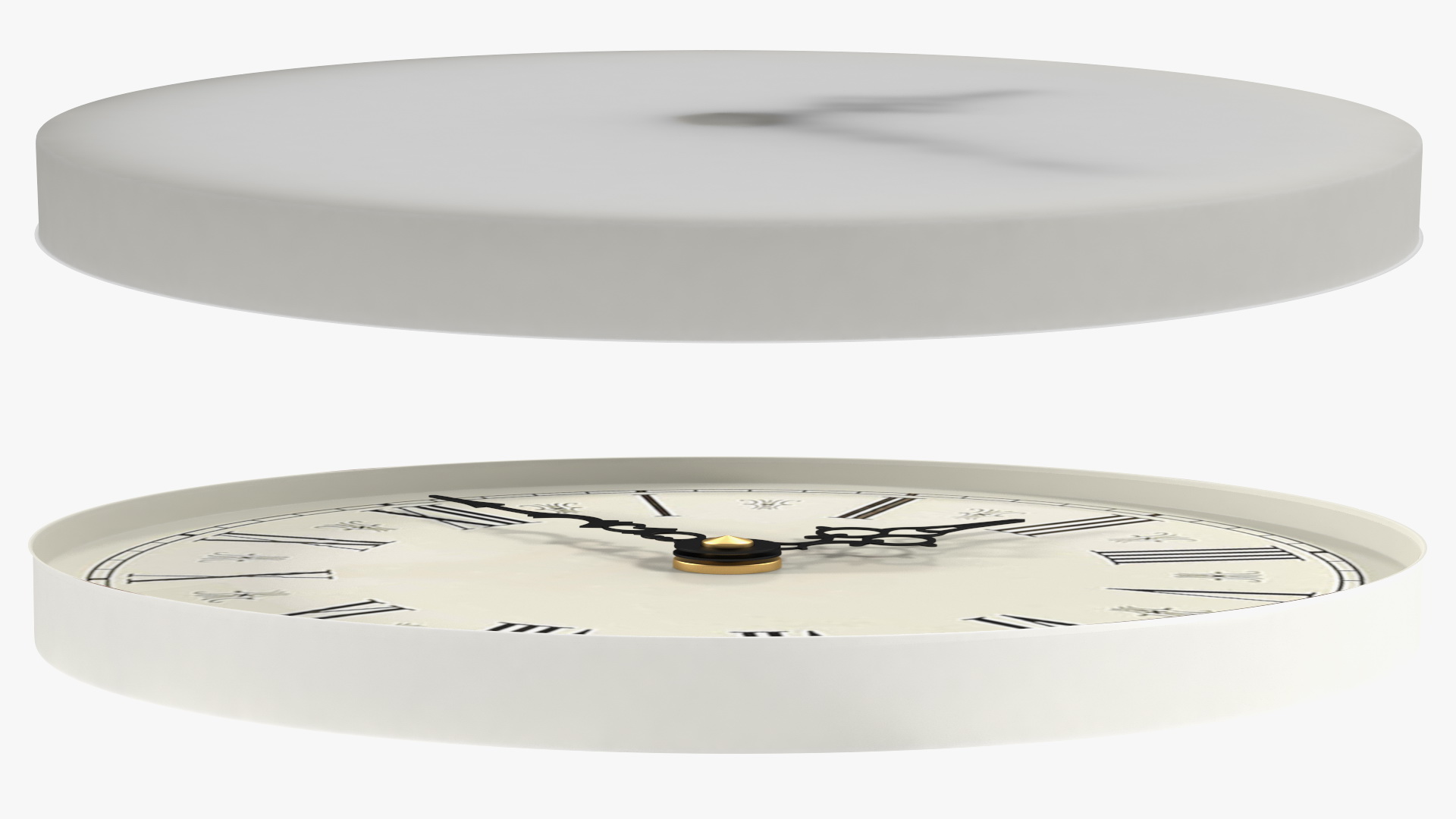 3D Vintage Clock Face model