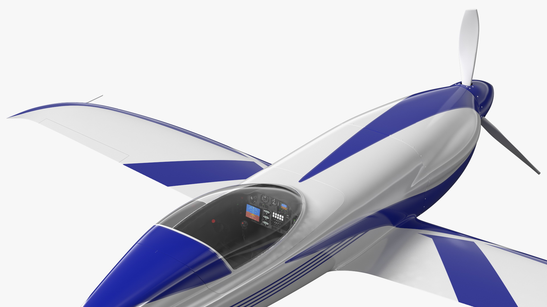3D All Electric Aircraft Flight model