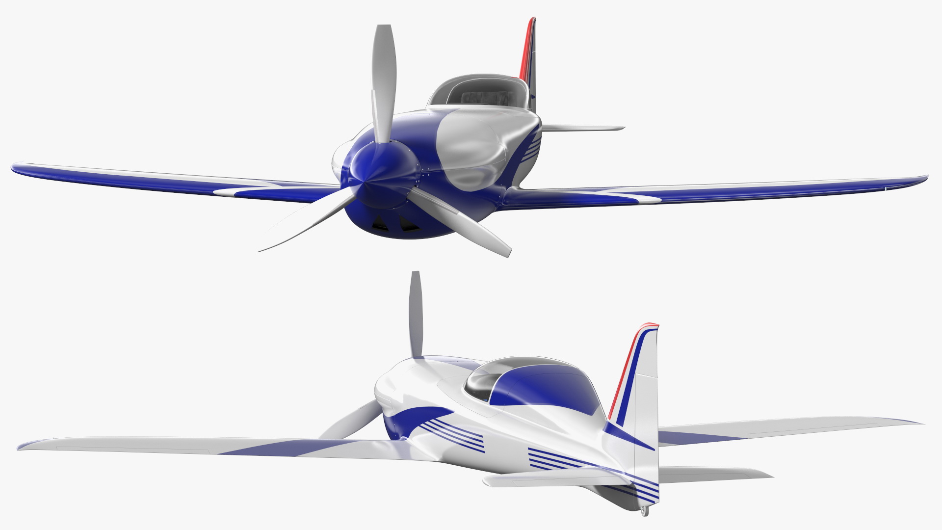 3D All Electric Aircraft Flight model