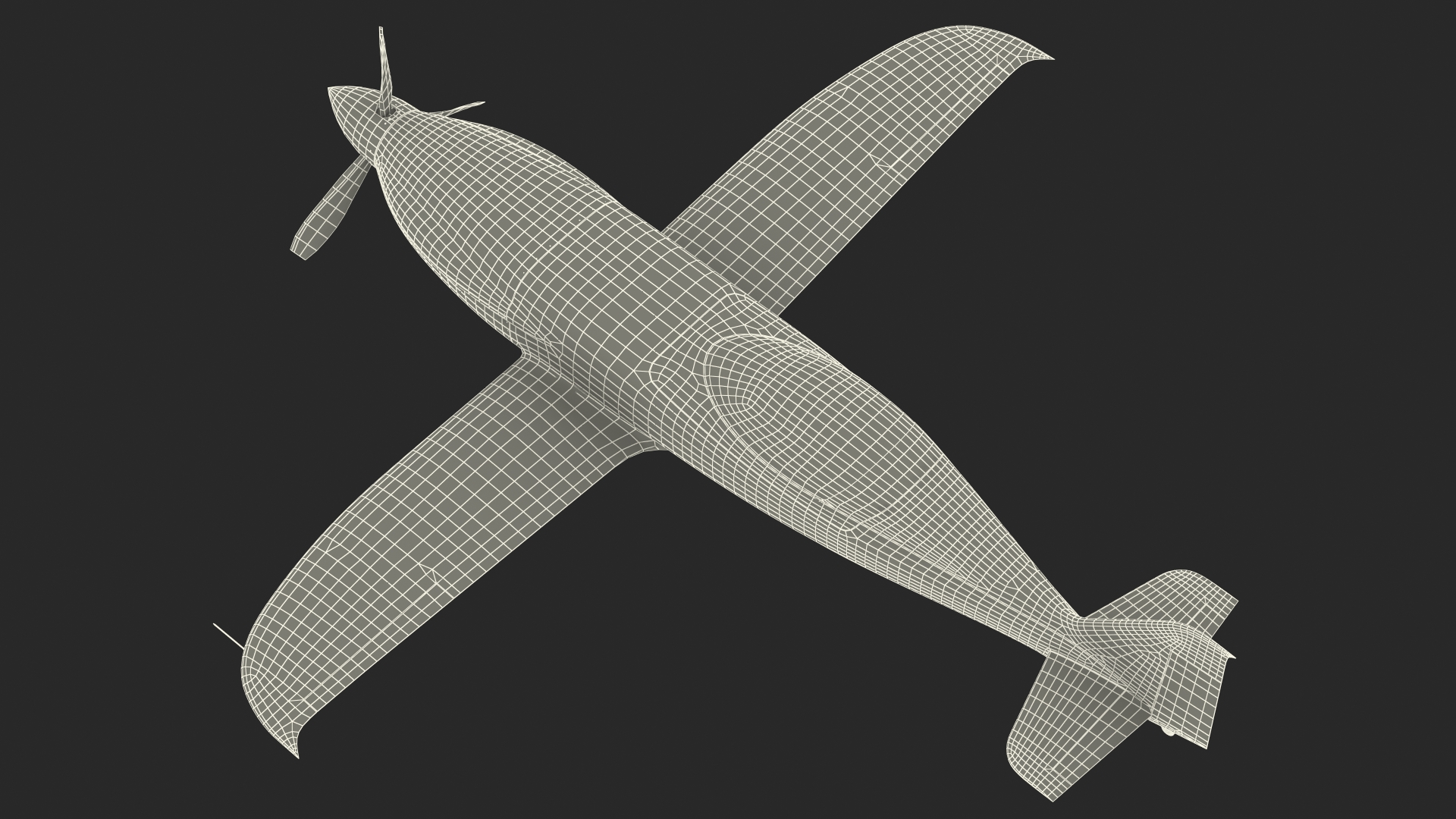3D All Electric Aircraft Flight model
