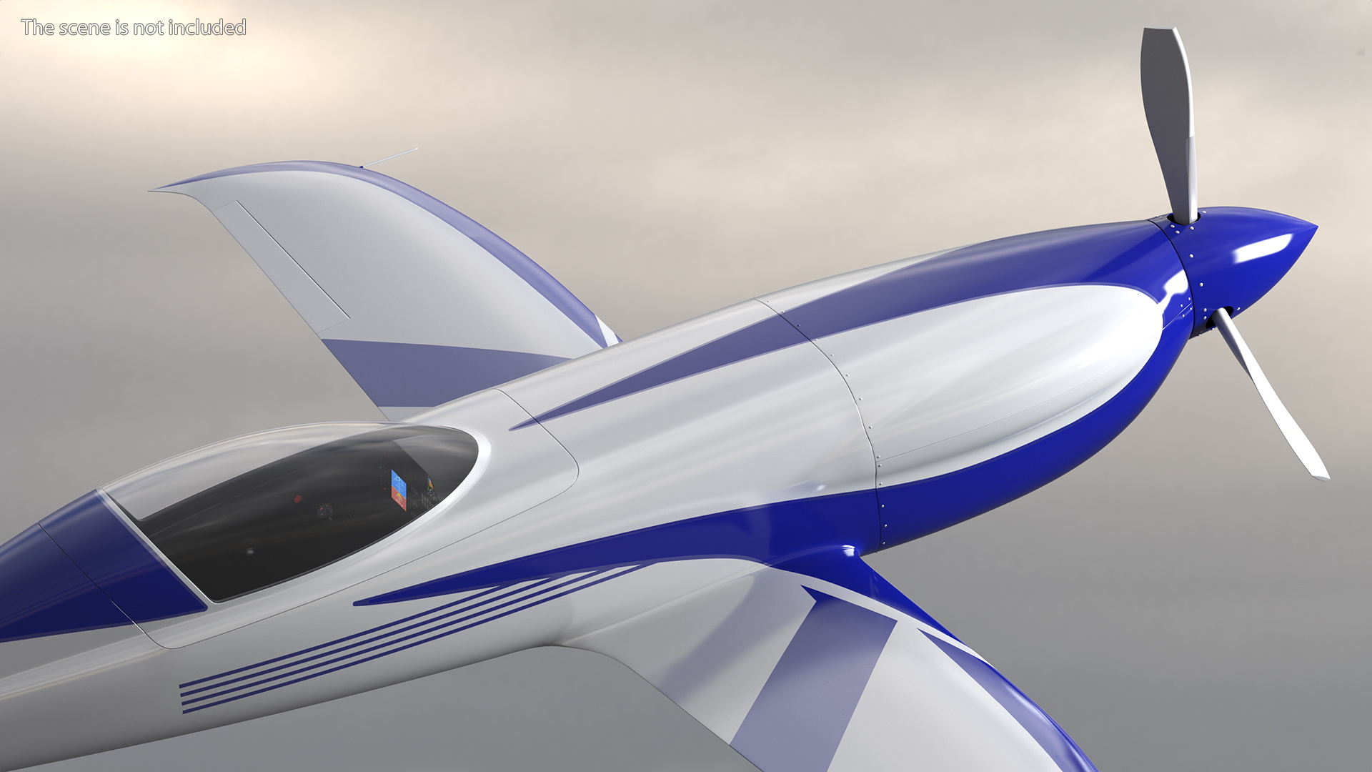 3D All Electric Aircraft Flight model