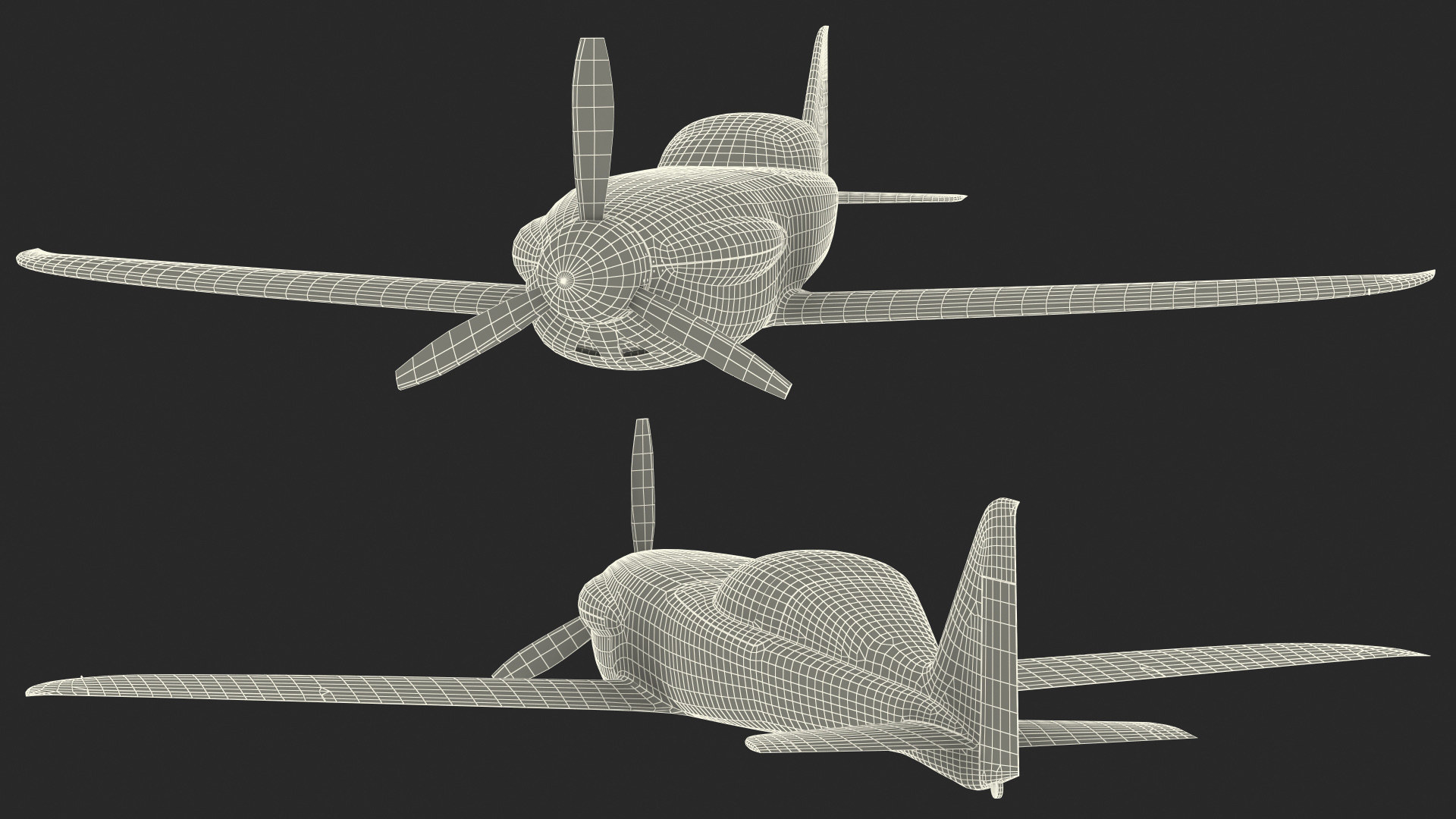 3D All Electric Aircraft Flight model
