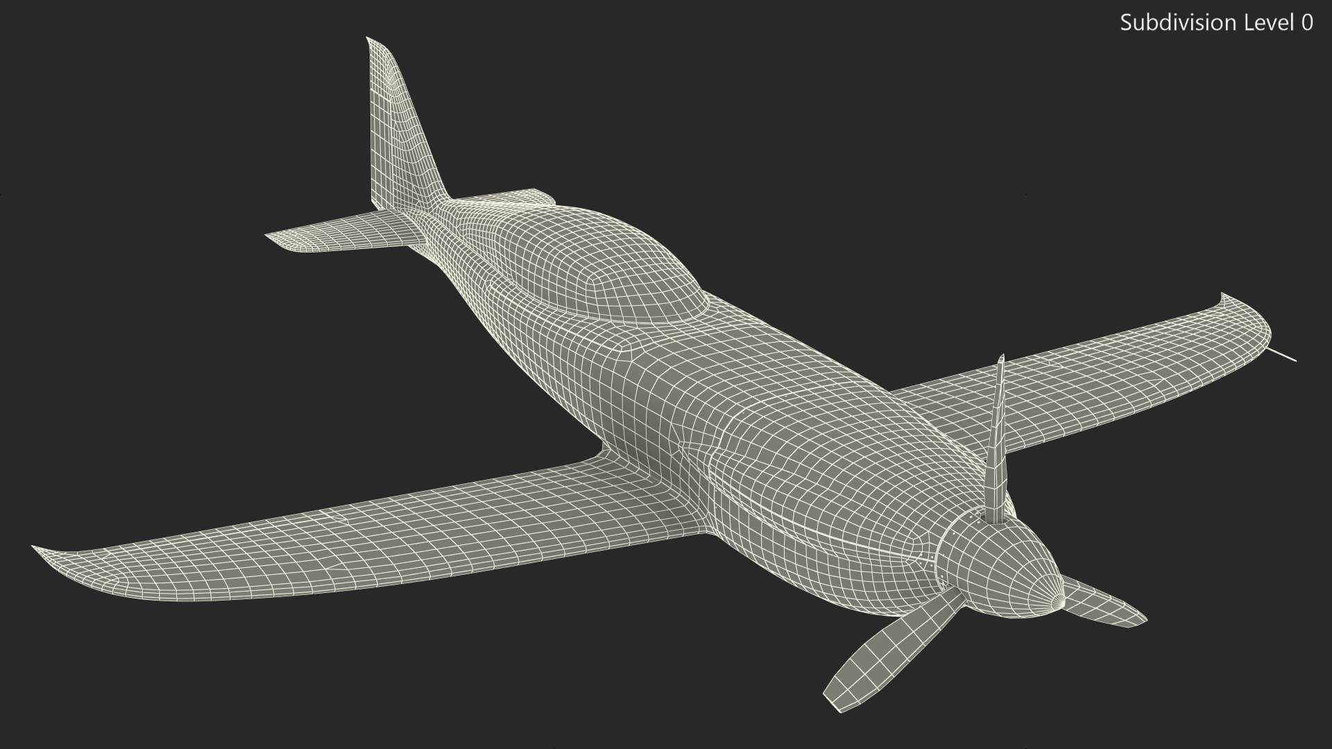 3D All Electric Aircraft Flight model