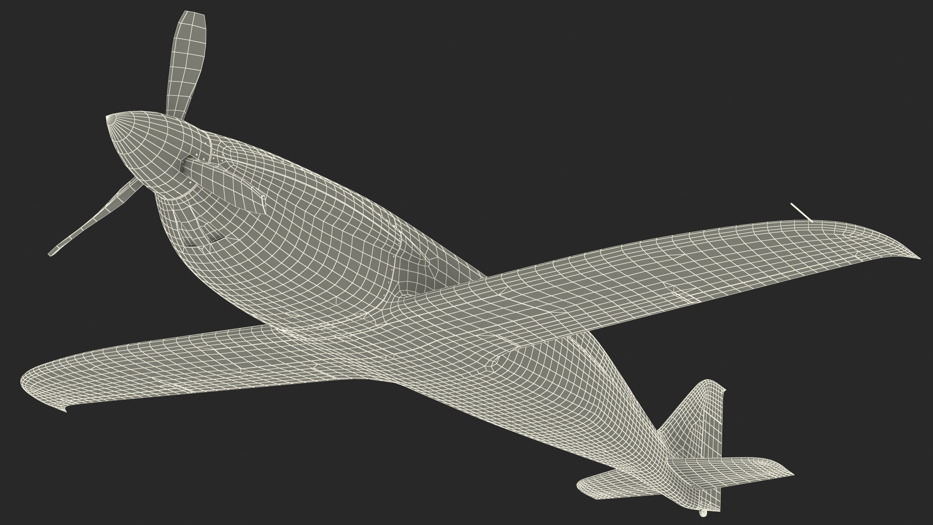 3D All Electric Aircraft Flight model
