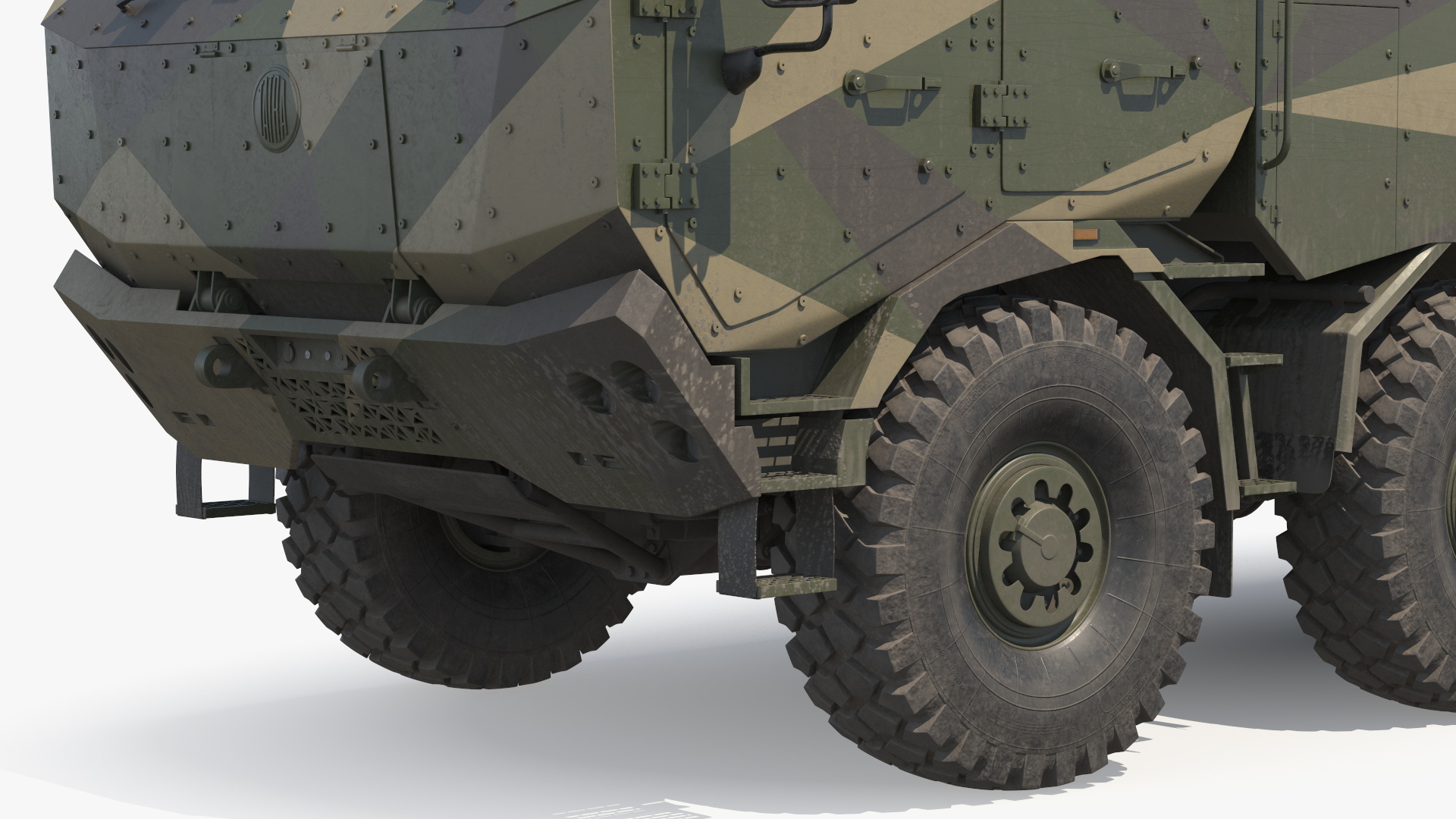 3D Self-Propelled Morana Howitzer Gun in Dirty model
