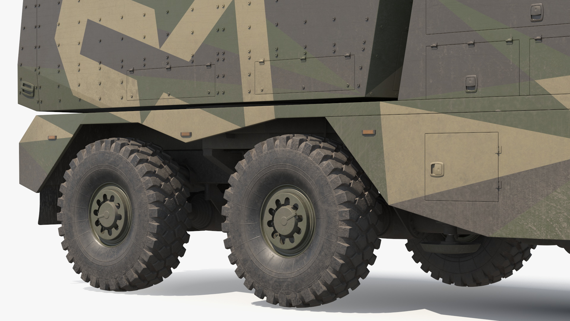 3D Self-Propelled Morana Howitzer Gun in Dirty model