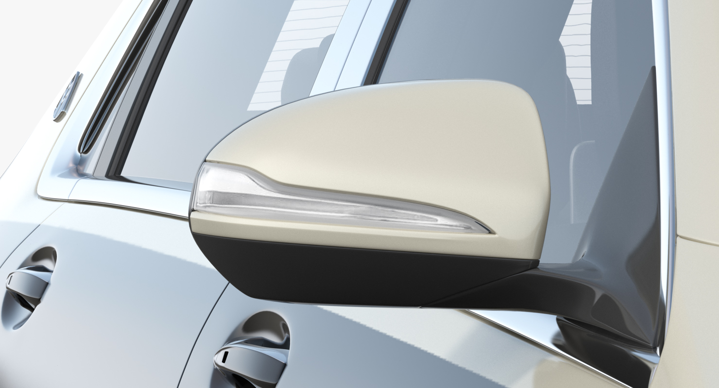 3D Mercedes Benz S-Class Maybach Rigged