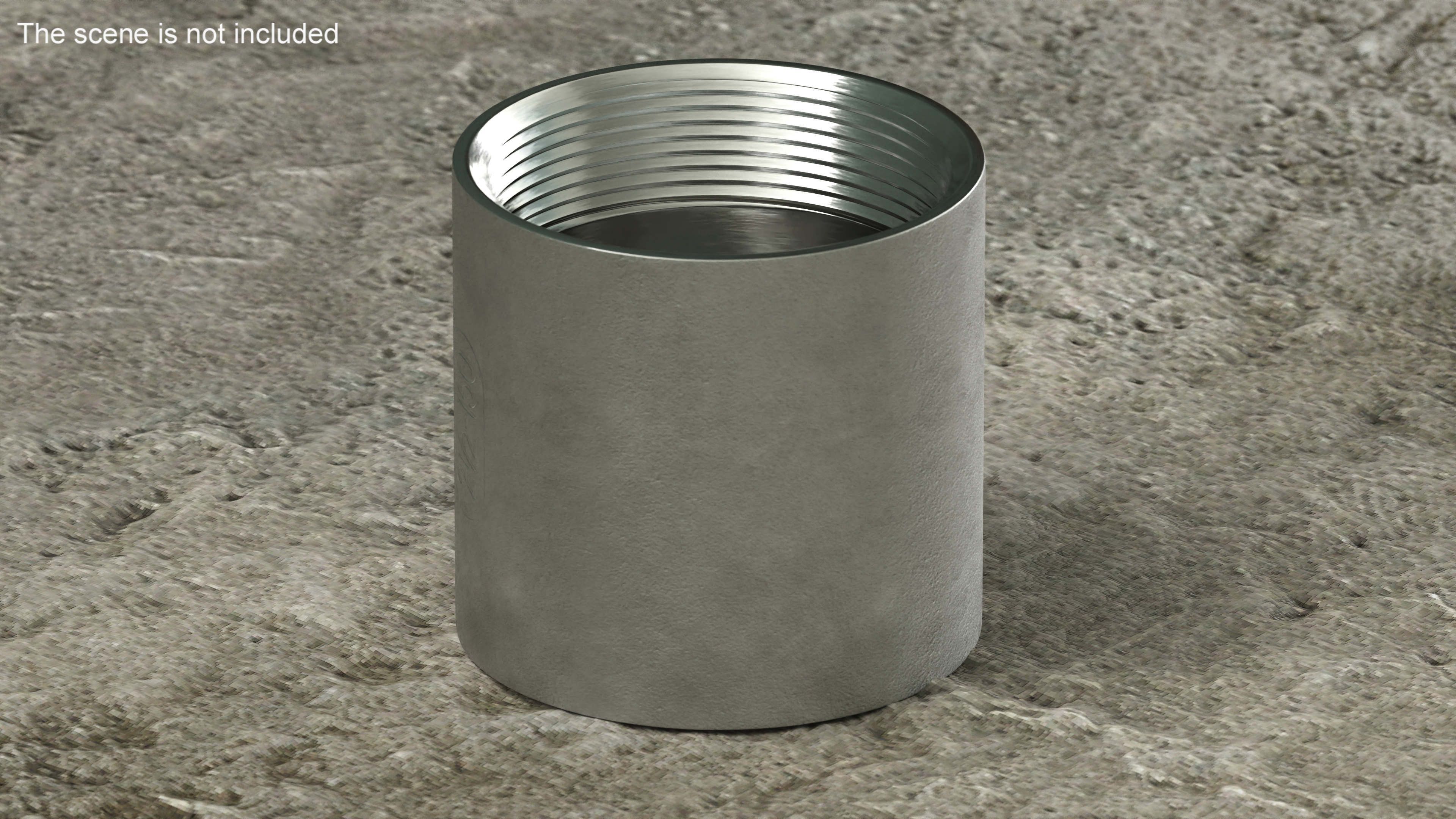 Fitting Coupling SS304 3D