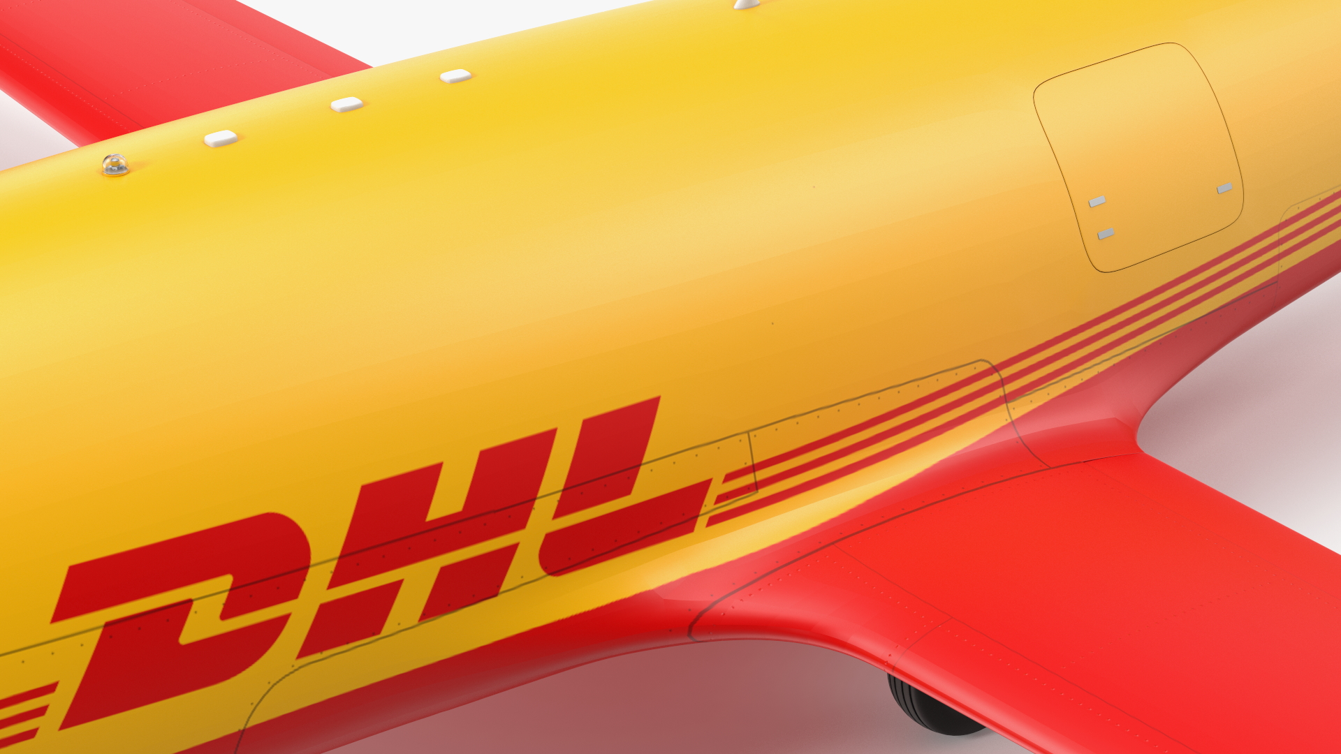 3D Eviation Alice Electric Aircraft DHL Rigged model
