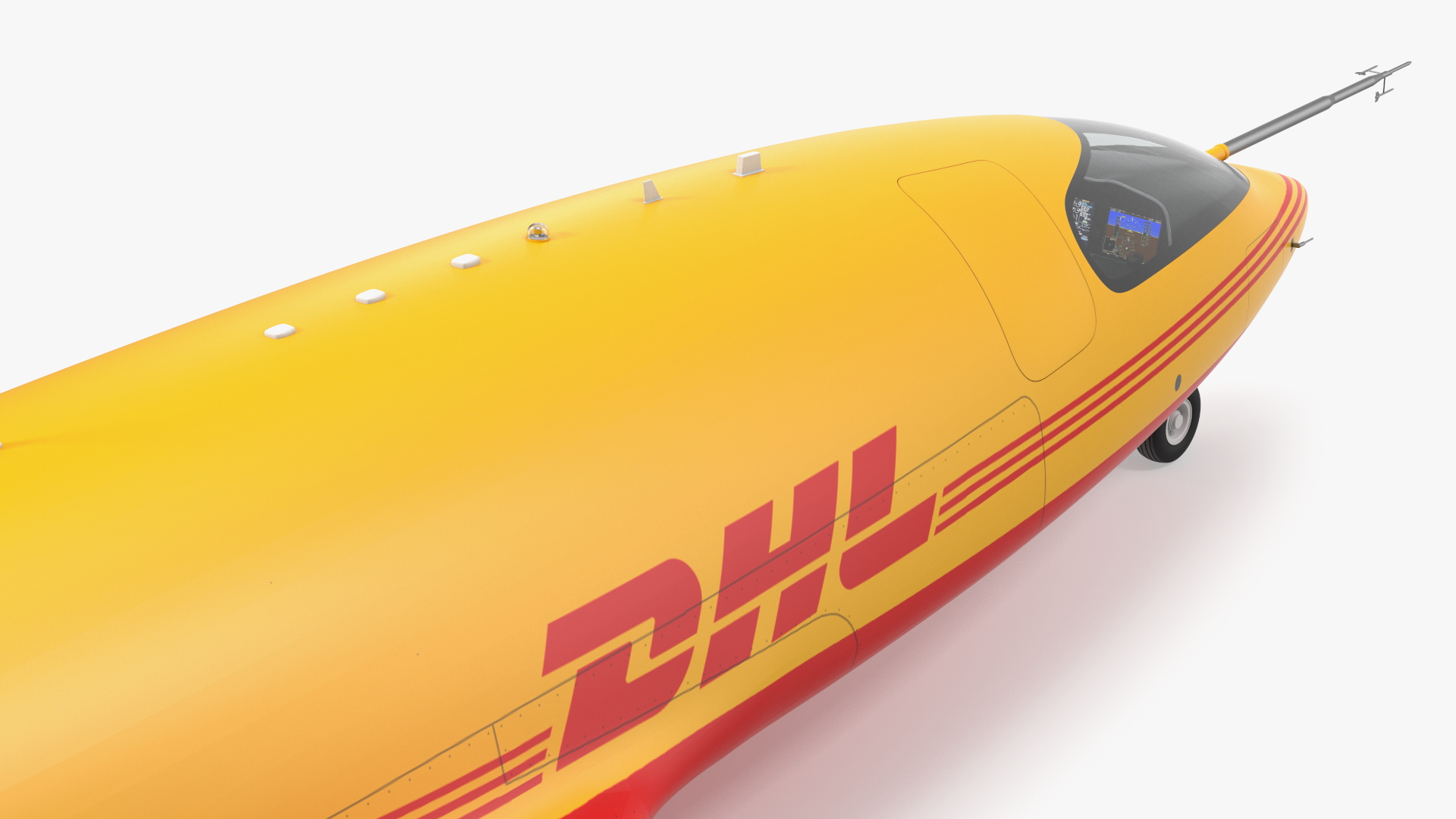 3D Eviation Alice Electric Aircraft DHL Rigged model