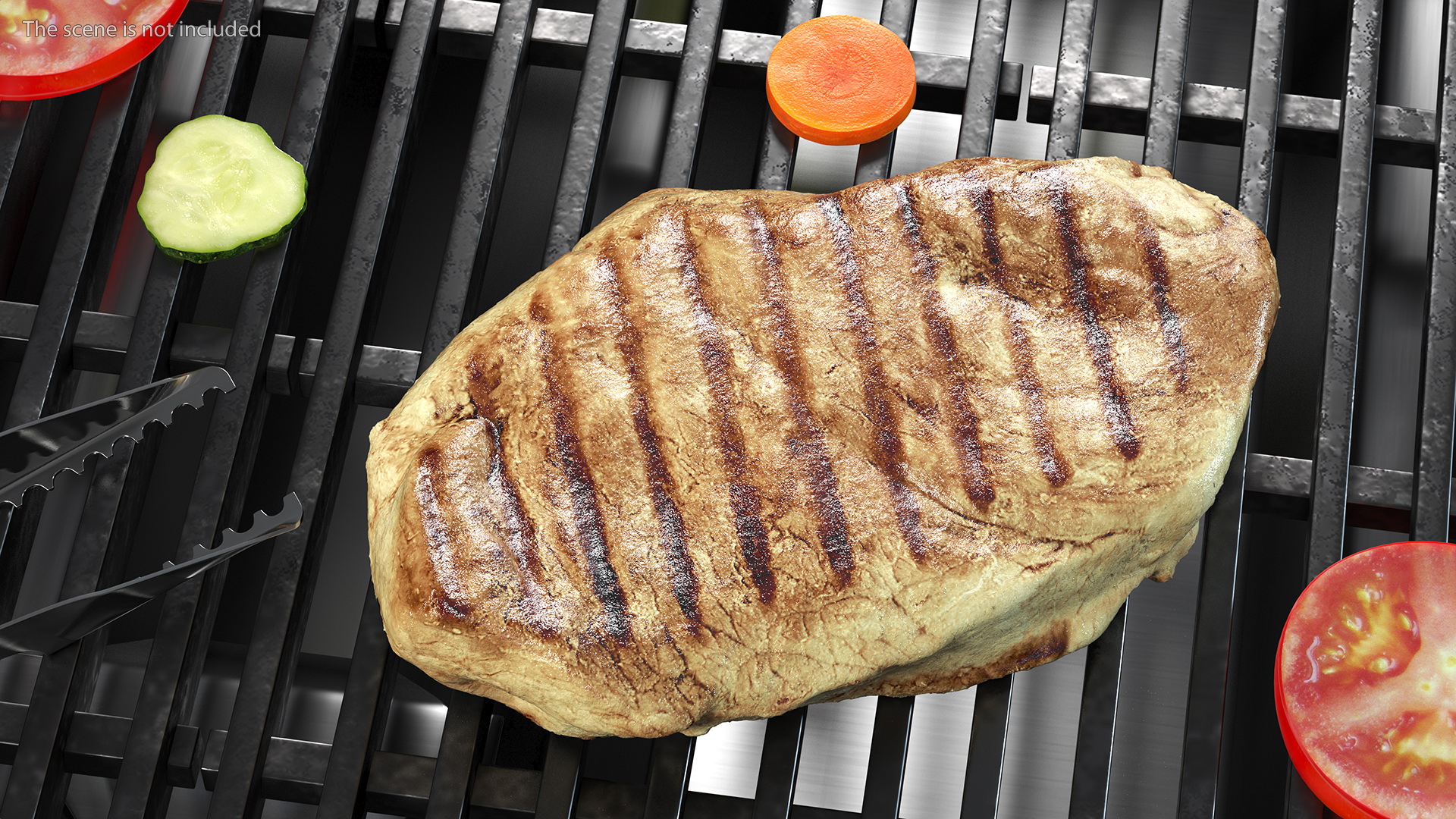 3D Roast Steak