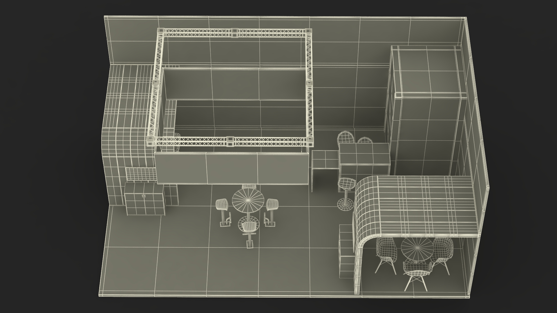 Trade Show Exhibition Stand 3D
