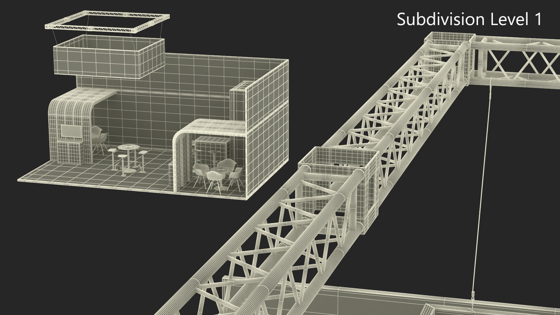 Trade Show Exhibition Stand 3D