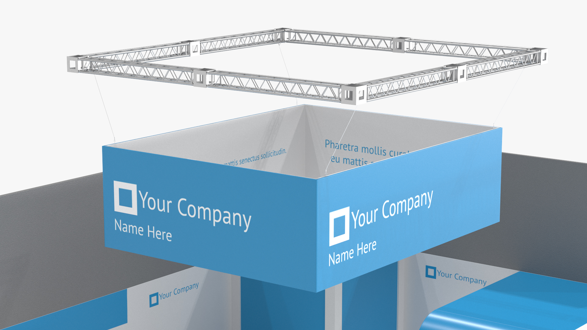 Trade Show Exhibition Stand 3D
