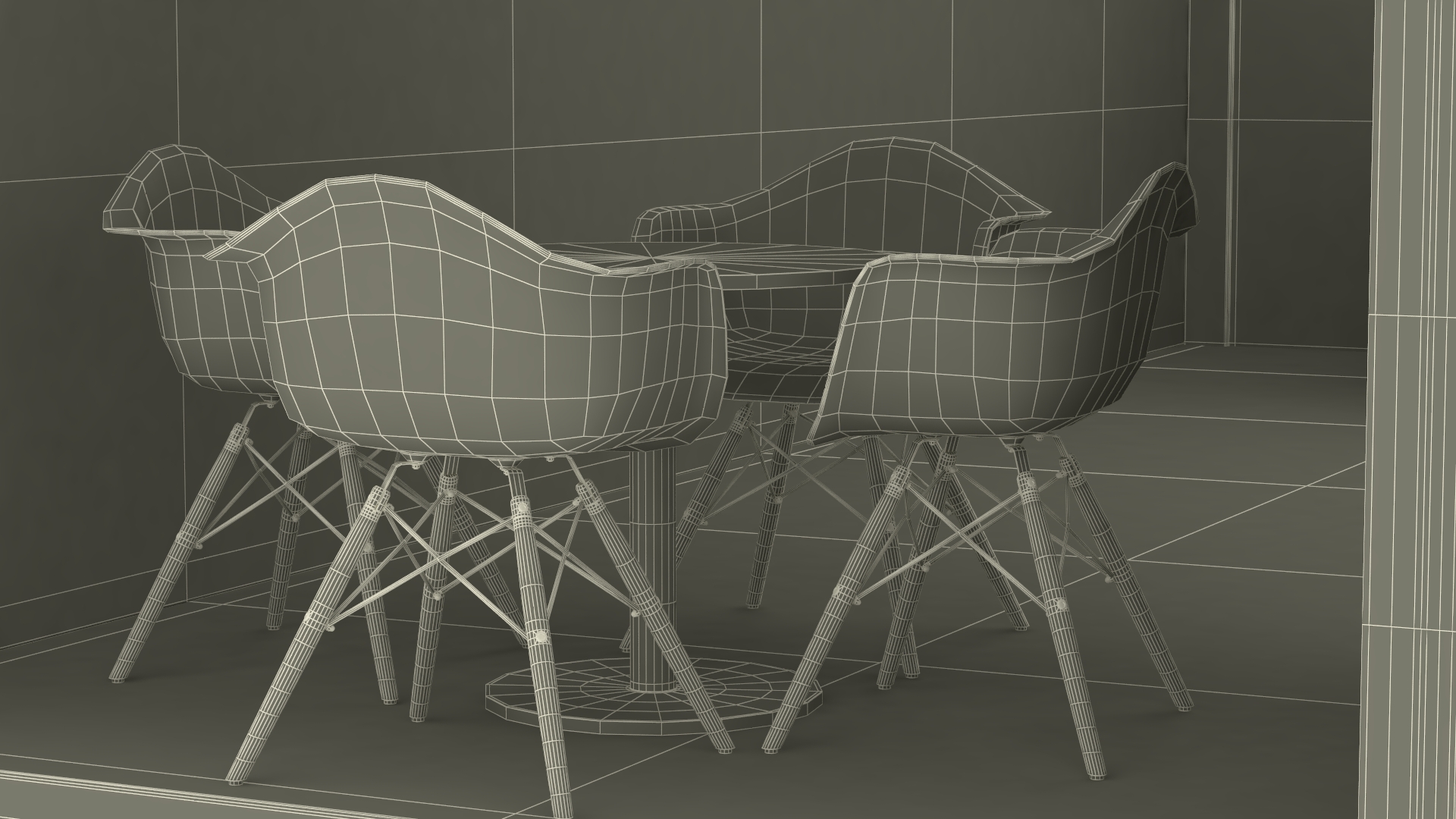Trade Show Exhibition Stand 3D